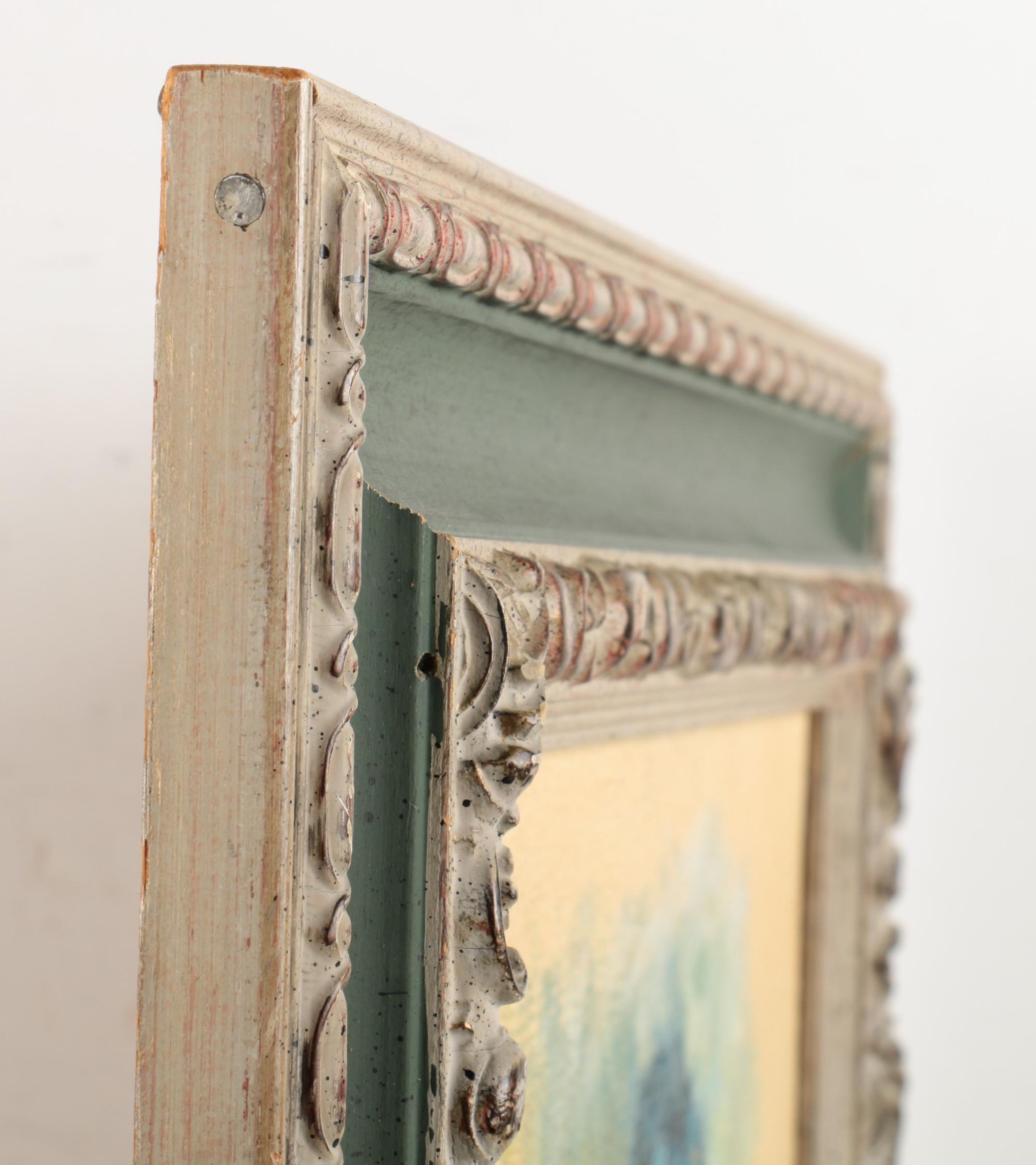 Christl Hansen Painting of a Young Girl