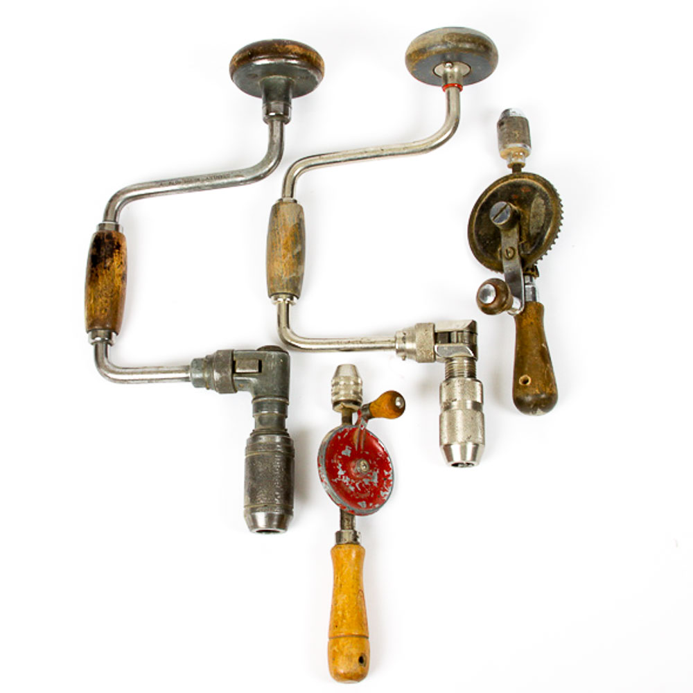 Woodworking Hand Braces and Hand Drills