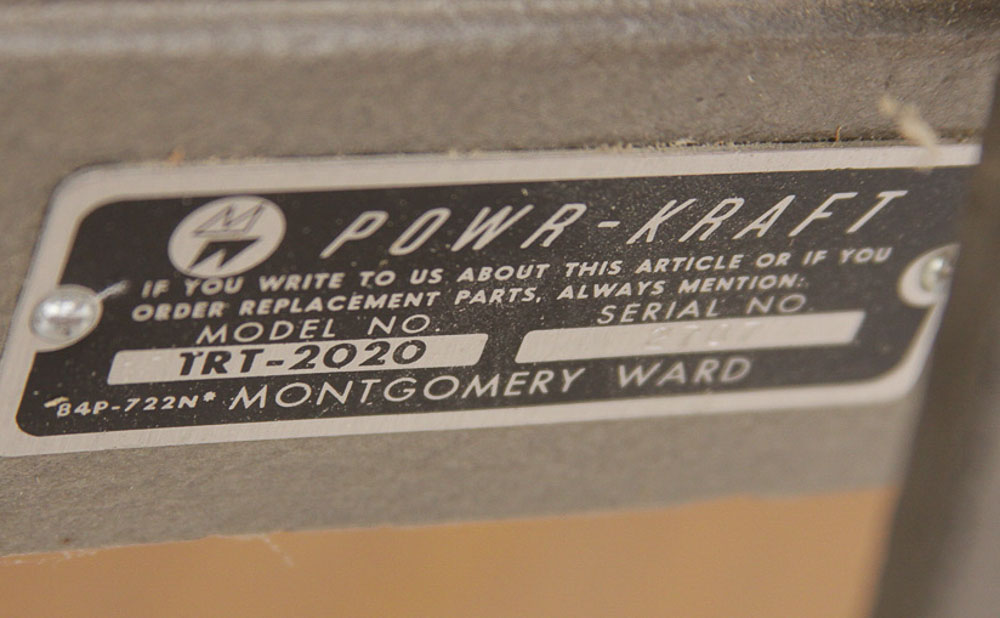 Powr-Kraft Wood Lathe