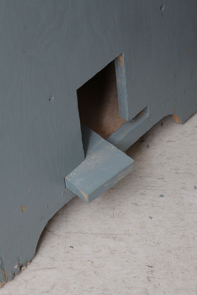 Vintage Powr-Kraft Bench Grinder and Band Saw with Cabinet