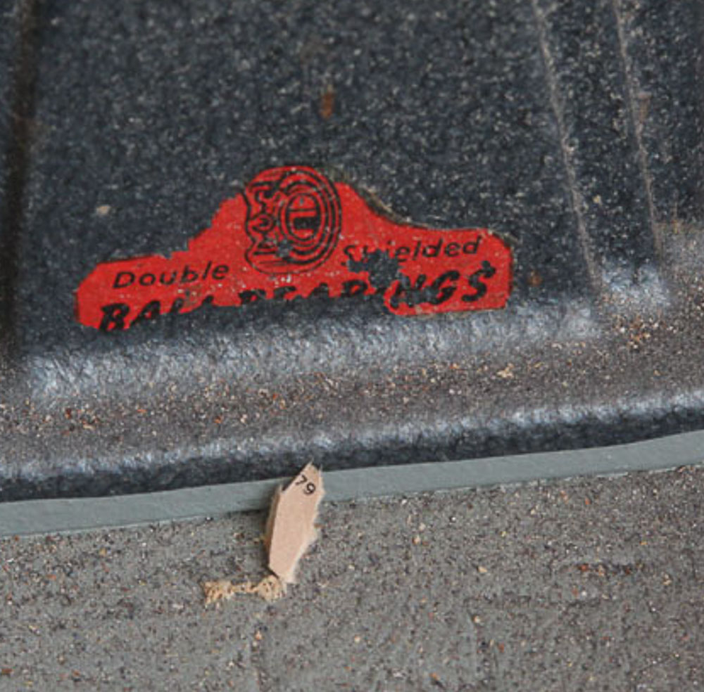 Vintage Powr-Kraft Bench Grinder and Band Saw with Cabinet