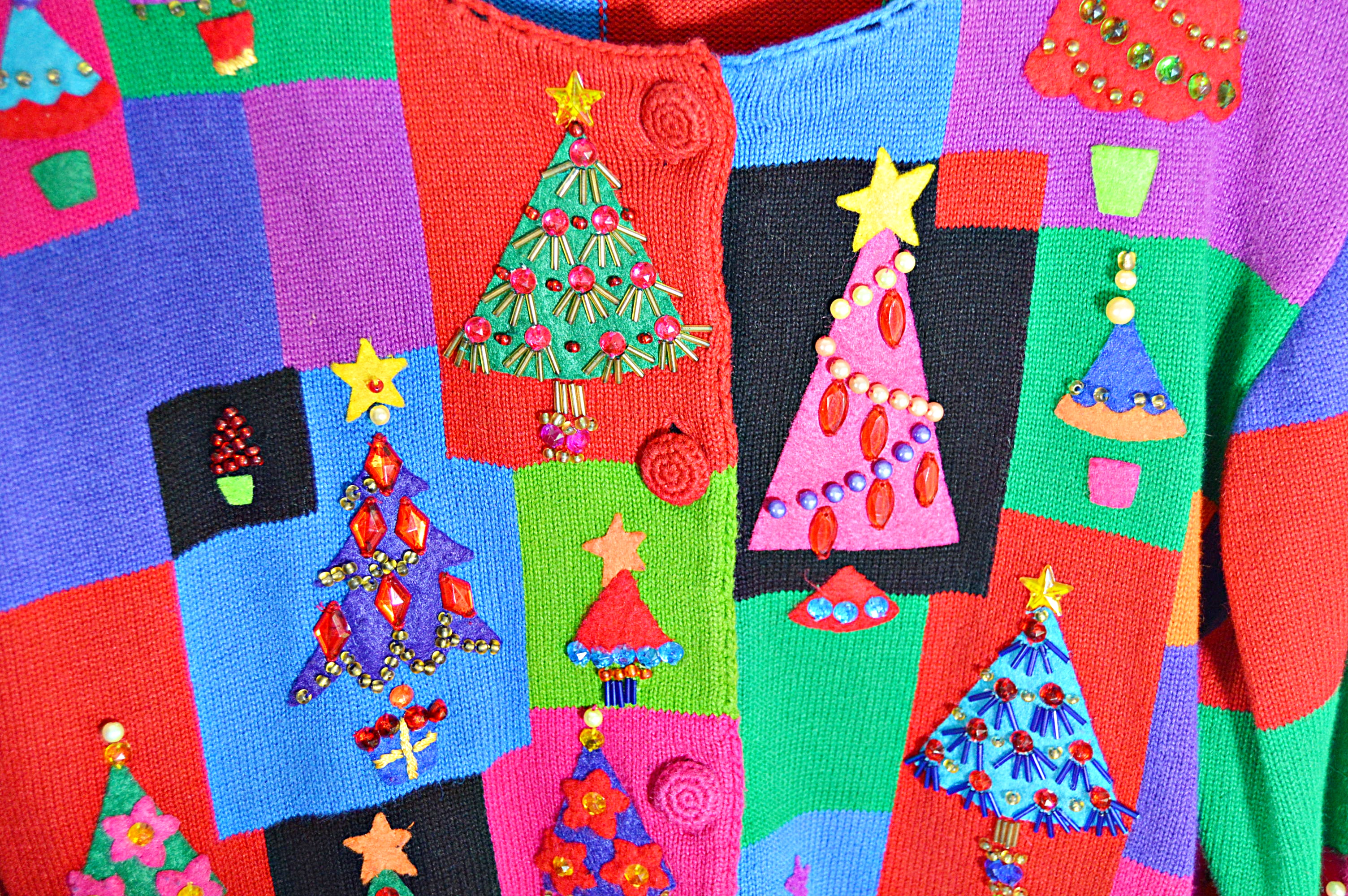 1990s Michael Simon Holiday Sweaters