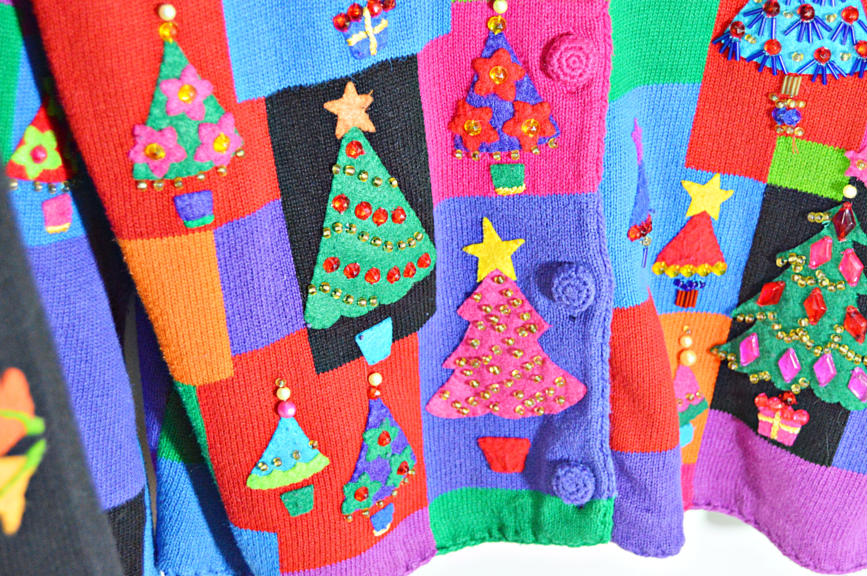 1990s Michael Simon Holiday Sweaters