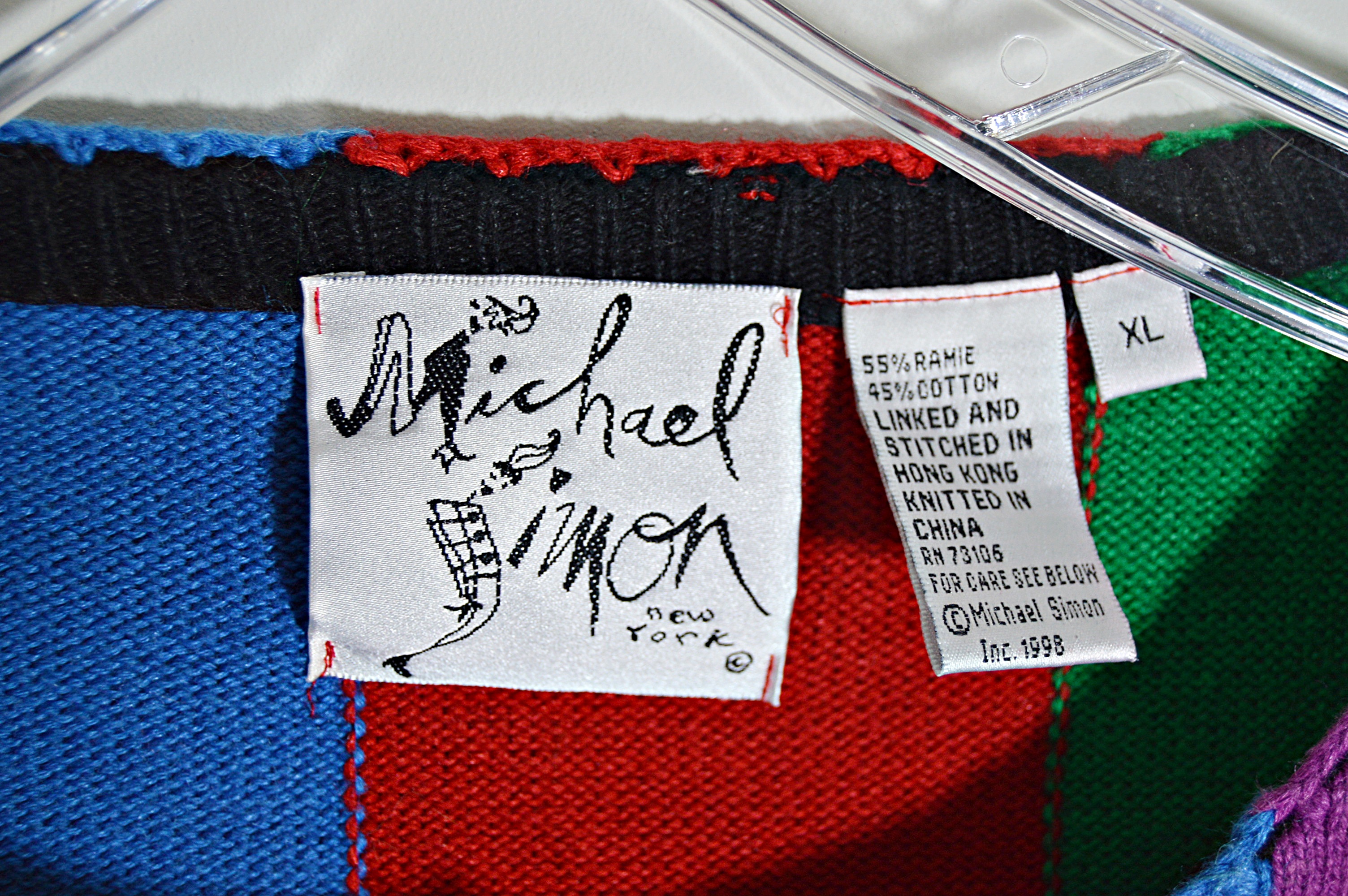 1990s Michael Simon Holiday Sweaters