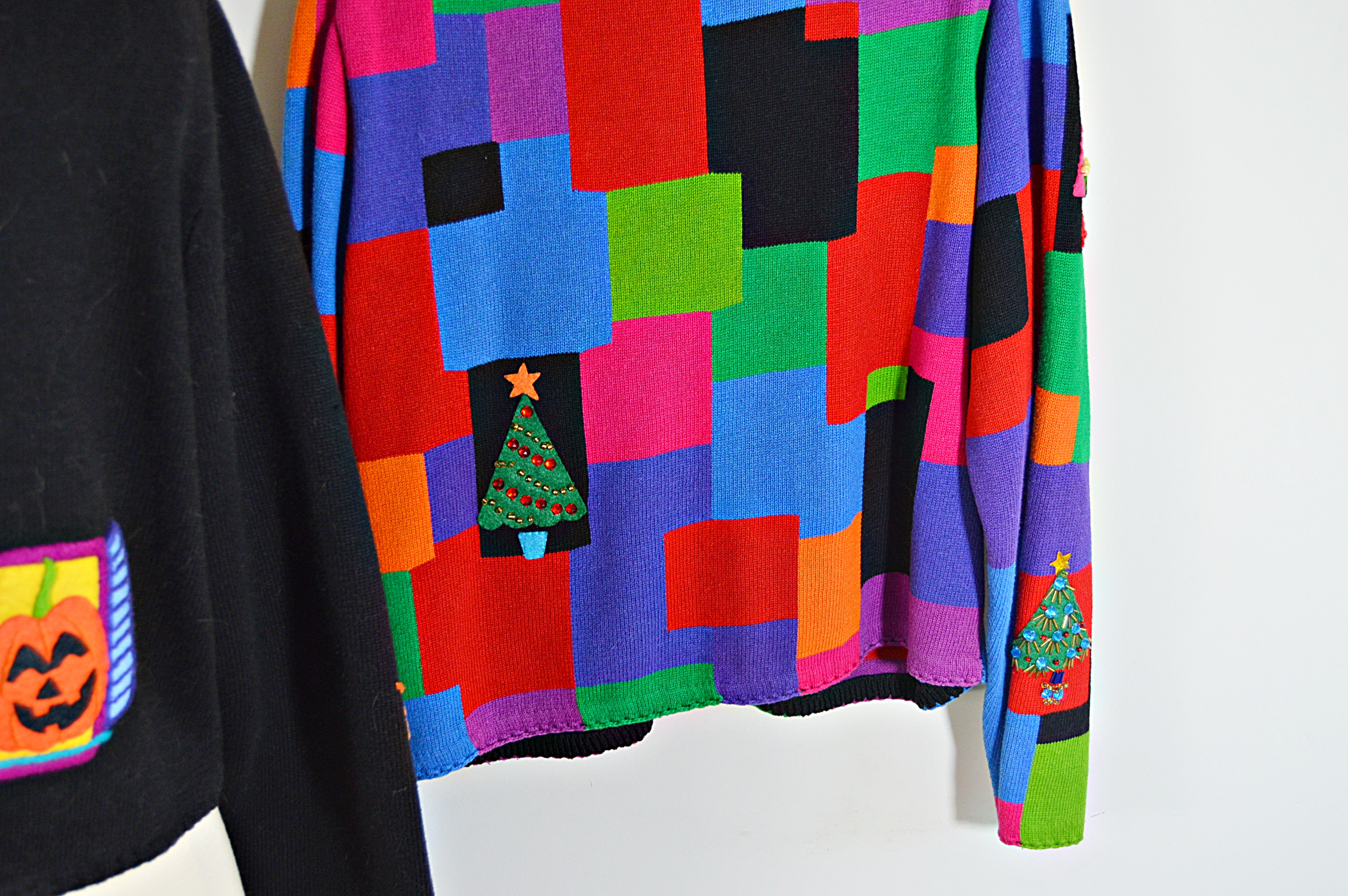 1990s Michael Simon Holiday Sweaters