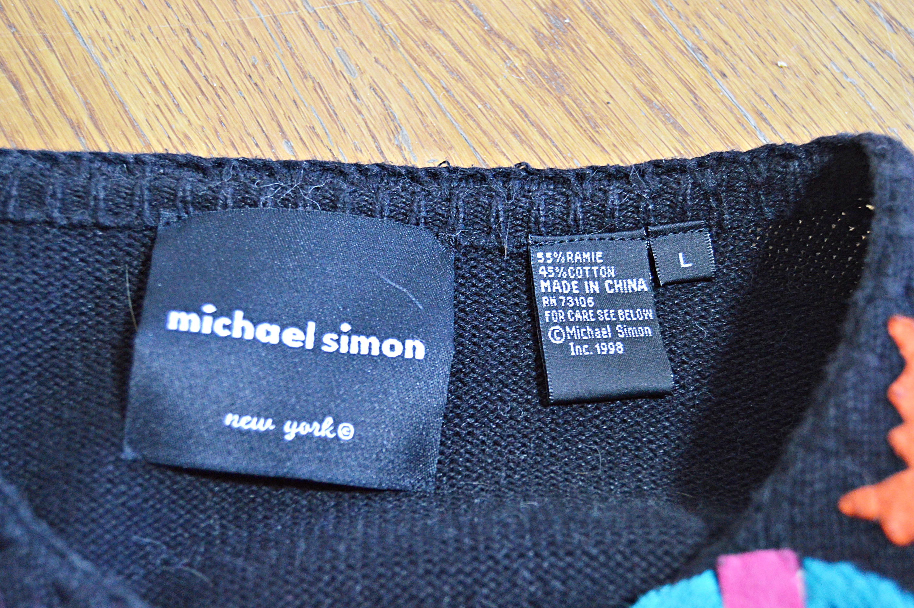 1990s Michael Simon Holiday Sweaters