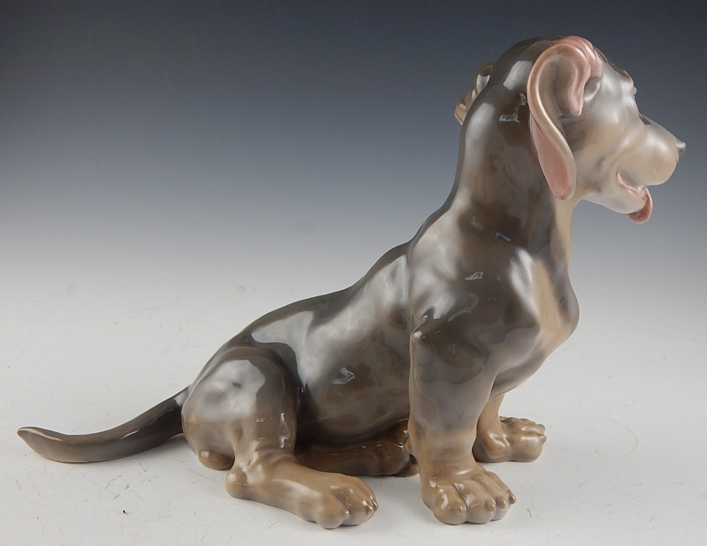 Early Royal Copenhagen Dachshund Figurine
