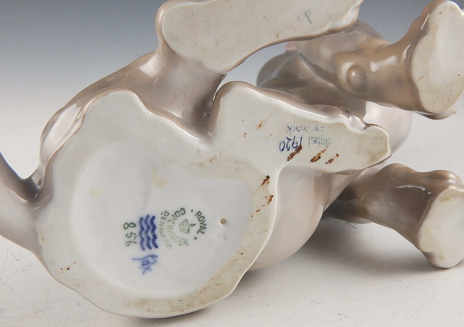 Early Royal Copenhagen Dachshund Figurine