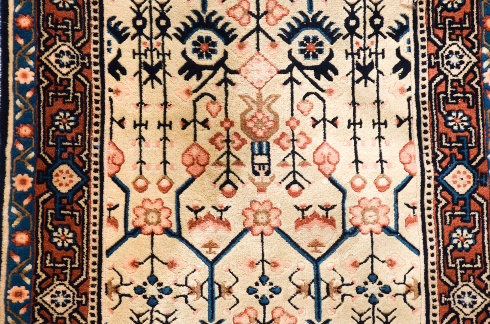 Mer Corp "Silk Road" Collection Runner Hand Woven in China