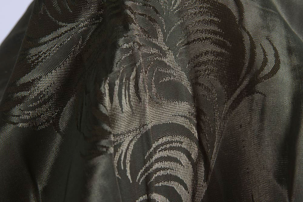 Vintage Vietnamese Silk-Blend Dress