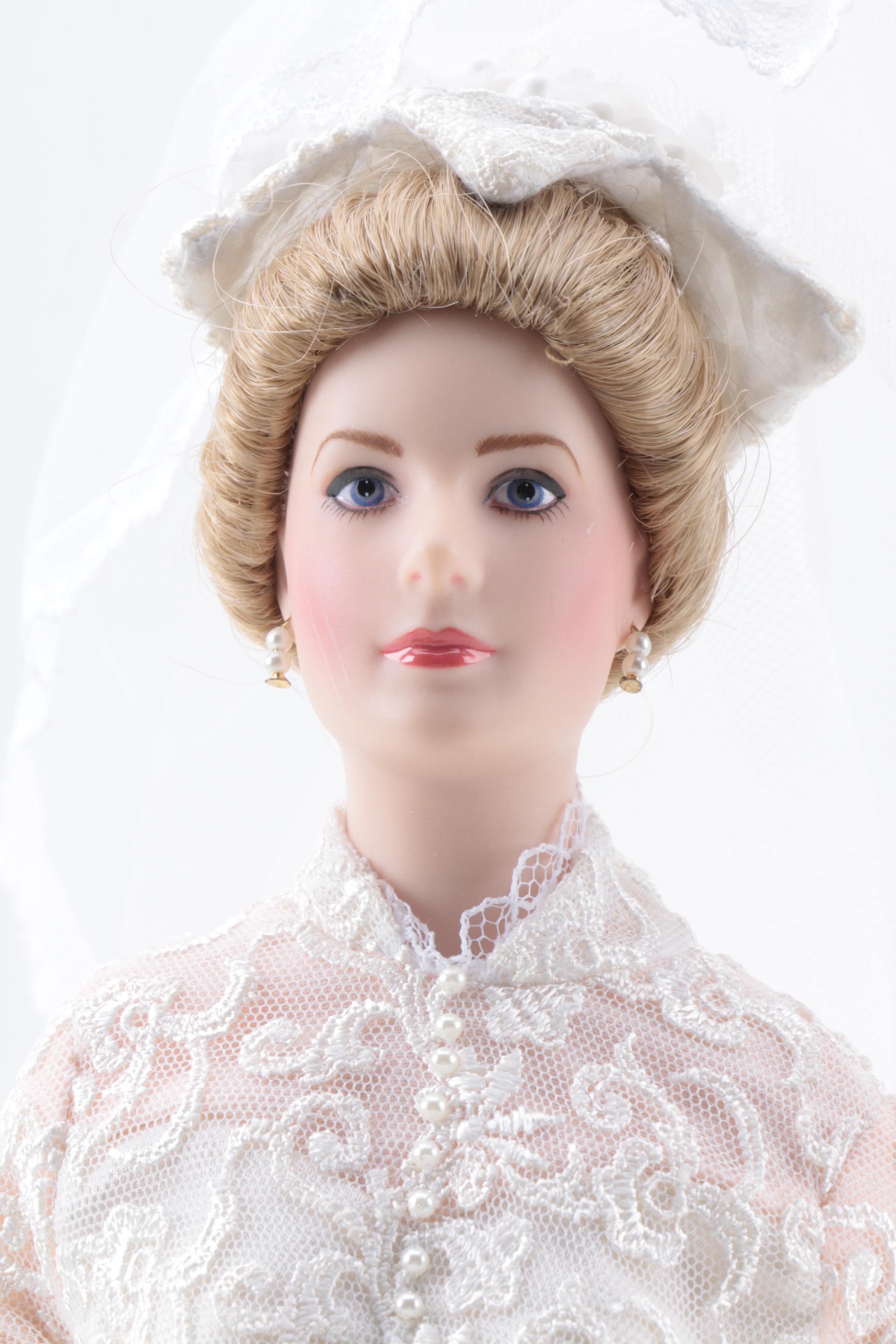 Franklin Mint "Grace Kelly" Bride Doll
