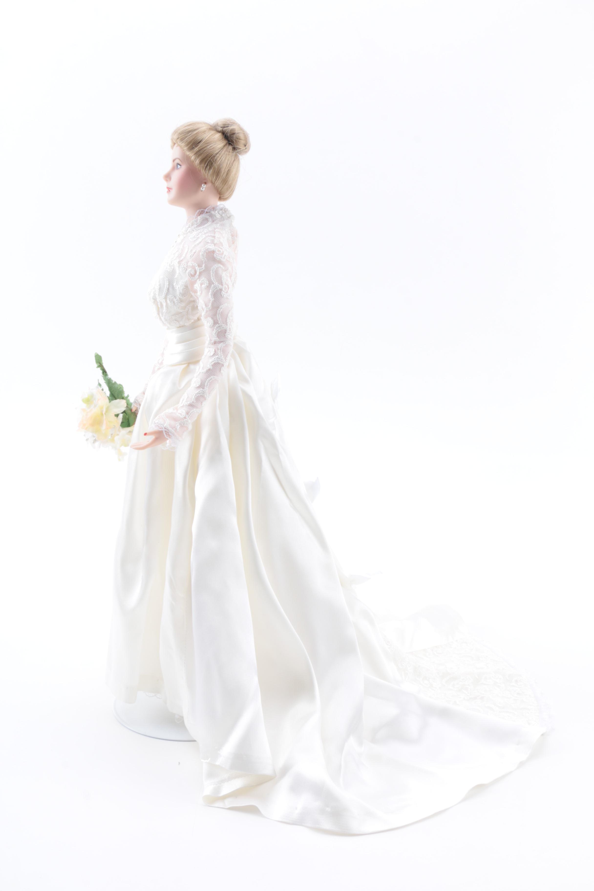 Franklin Mint "Grace Kelly" Bride Doll