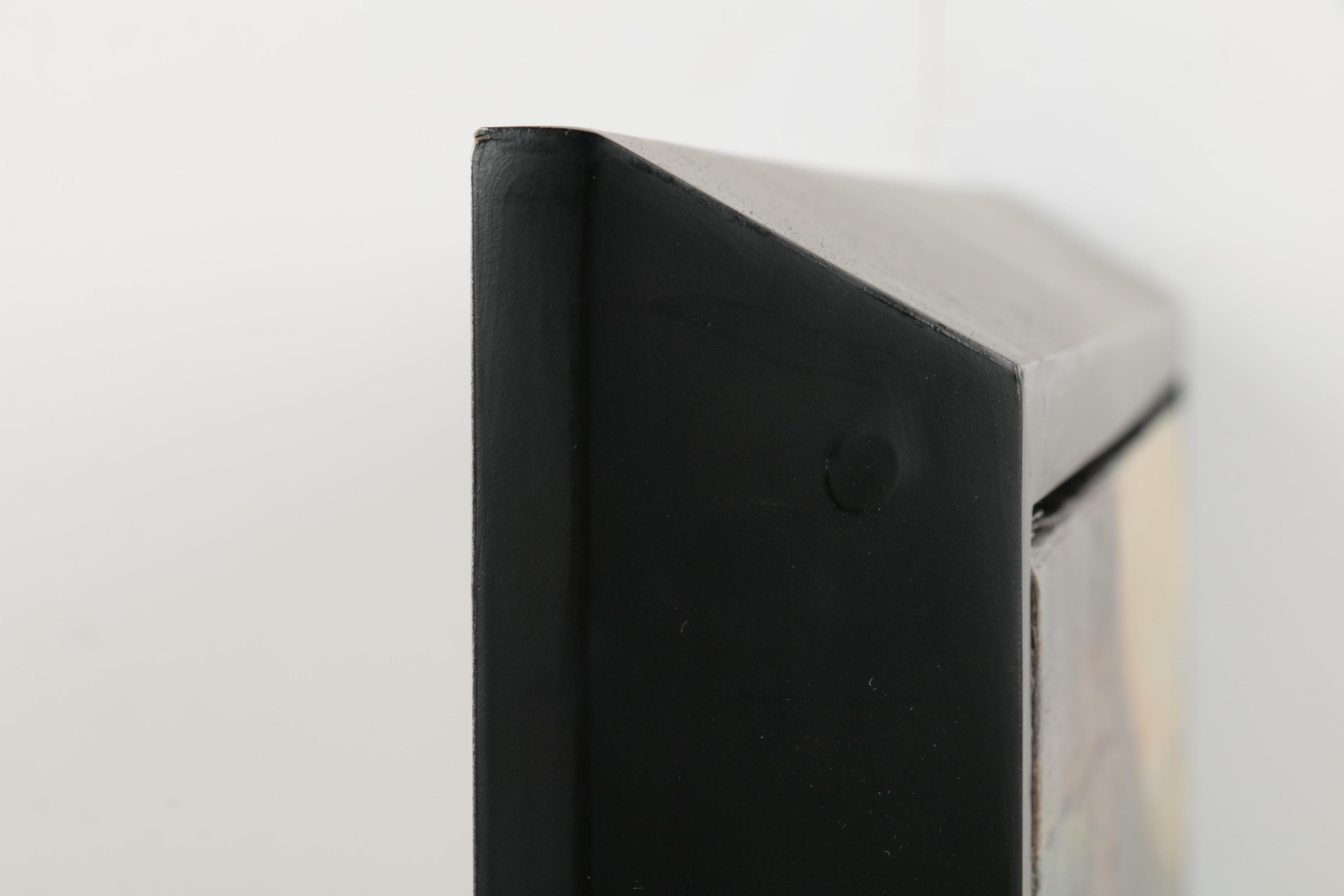 S. Richards Oil Painting of a Pig