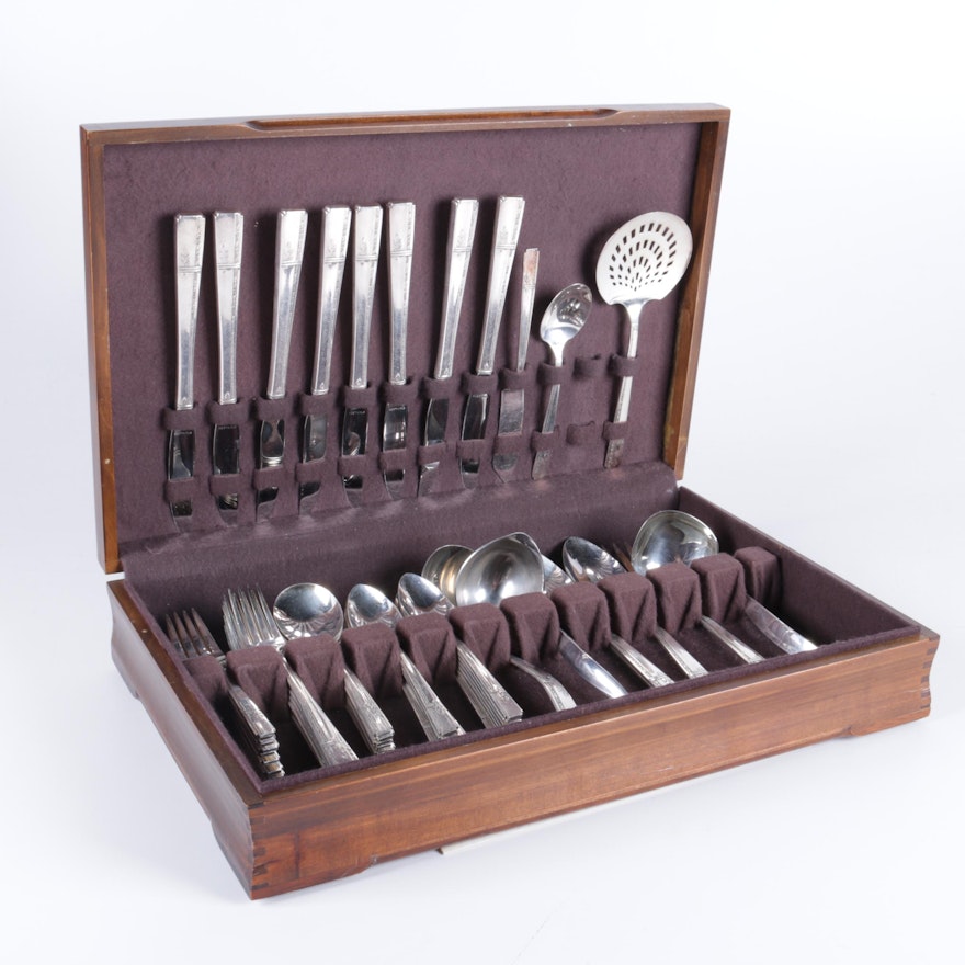 Prestige Plate "Grenoble" Silver-Plated Flatware Set