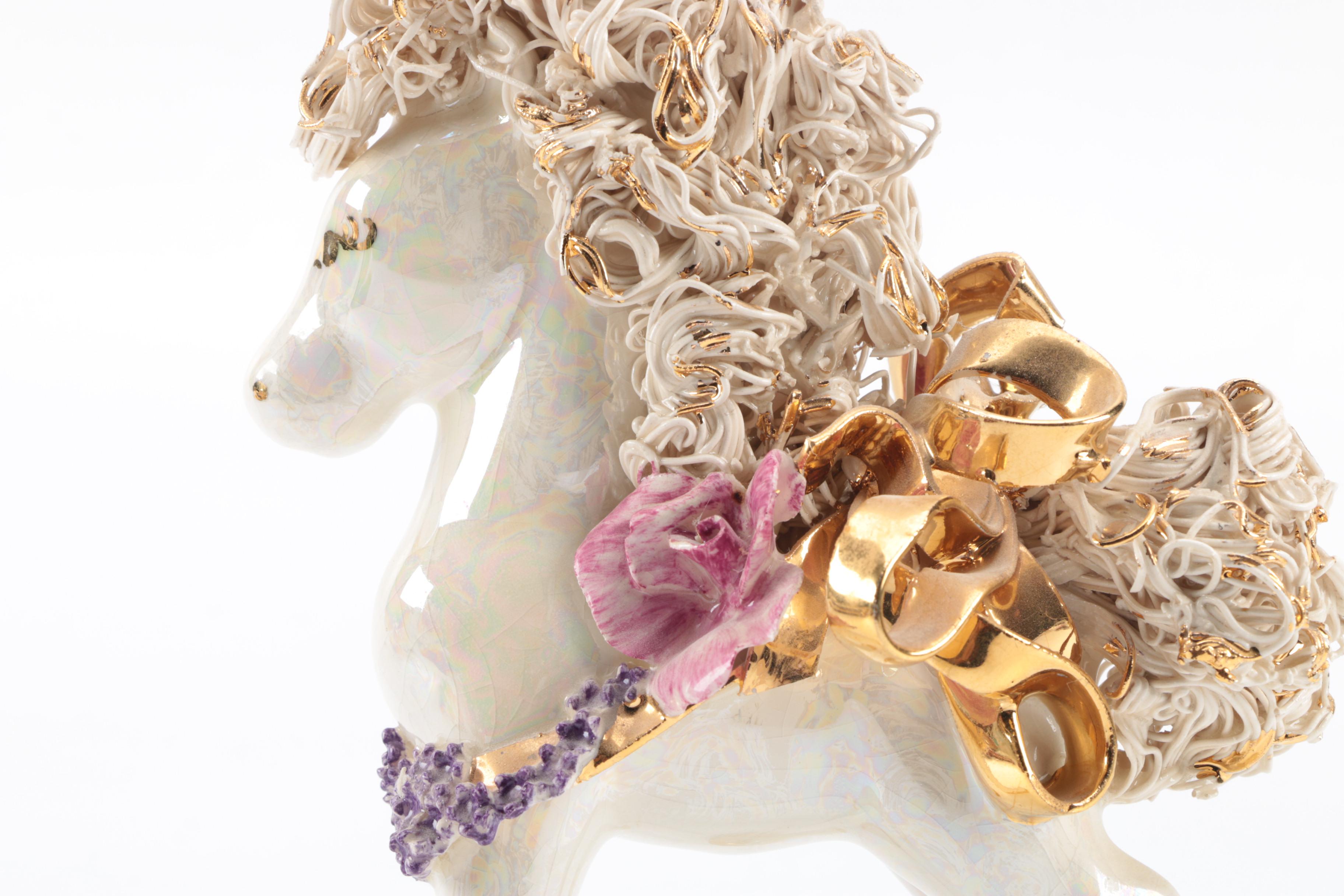 Carousel Collection Horse with Music Box and Ceramic Carousel Horse