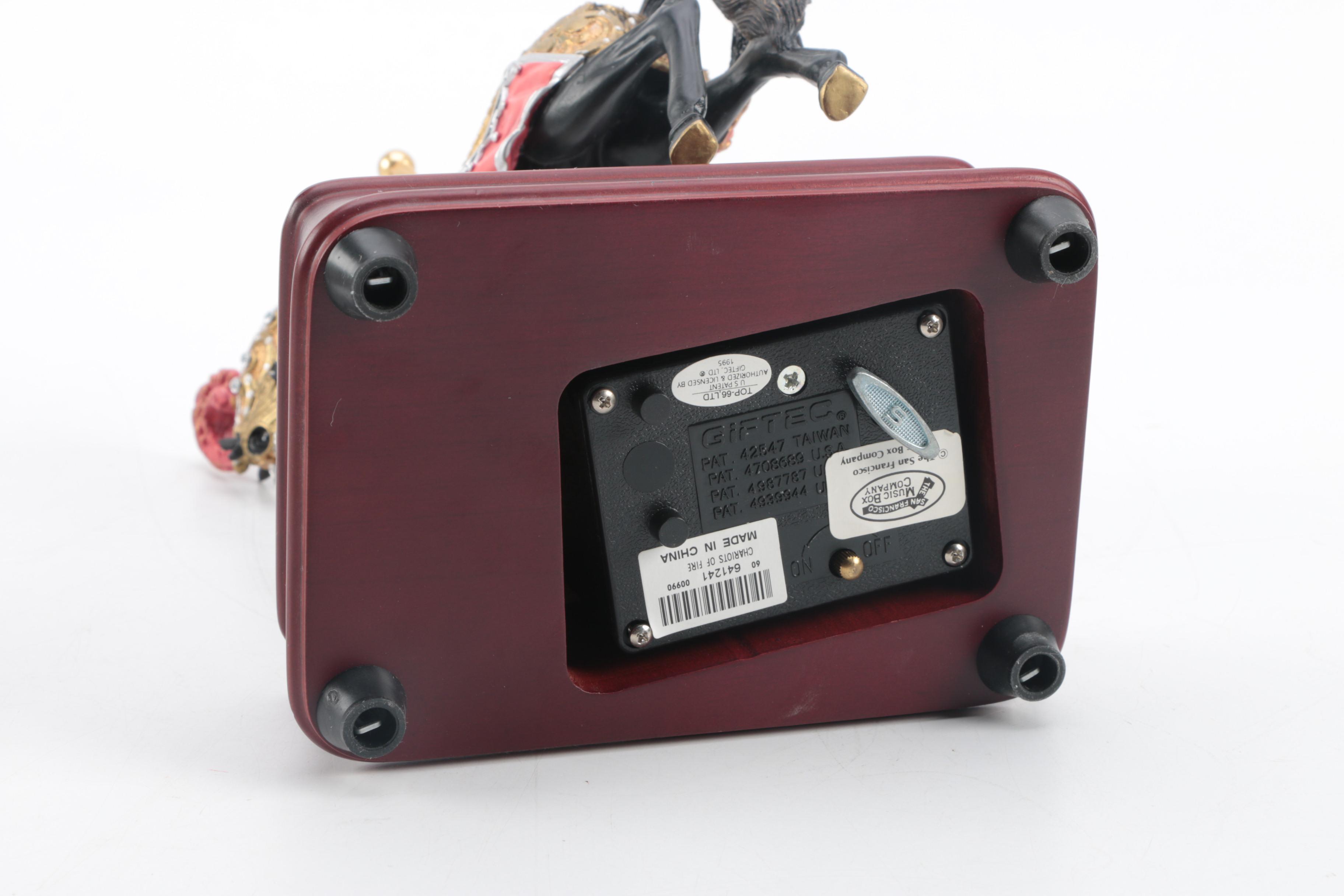 Carousel Collection Horse with Music Box and Ceramic Carousel Horse