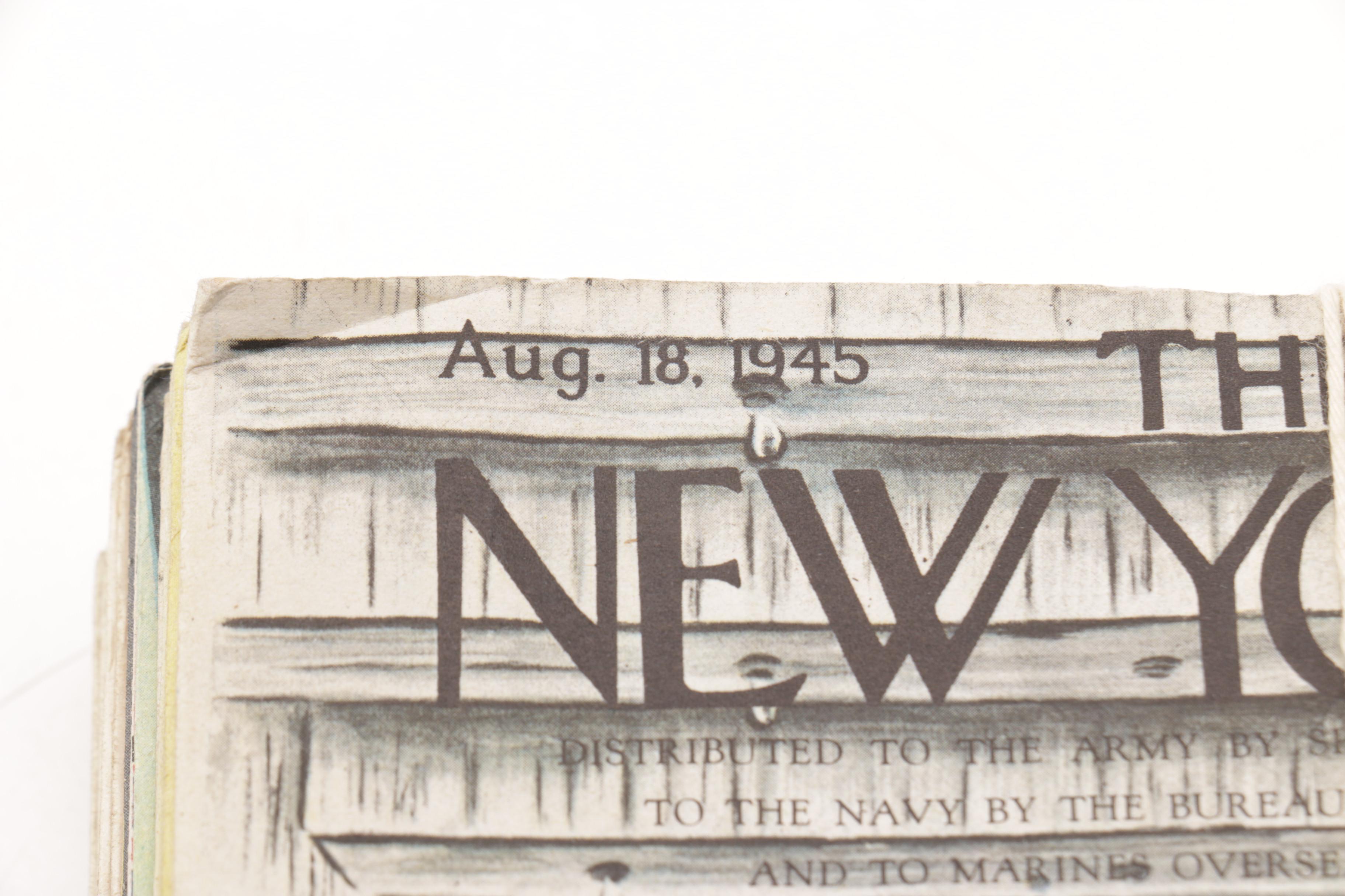 1940s "The New Yorker" Magazines