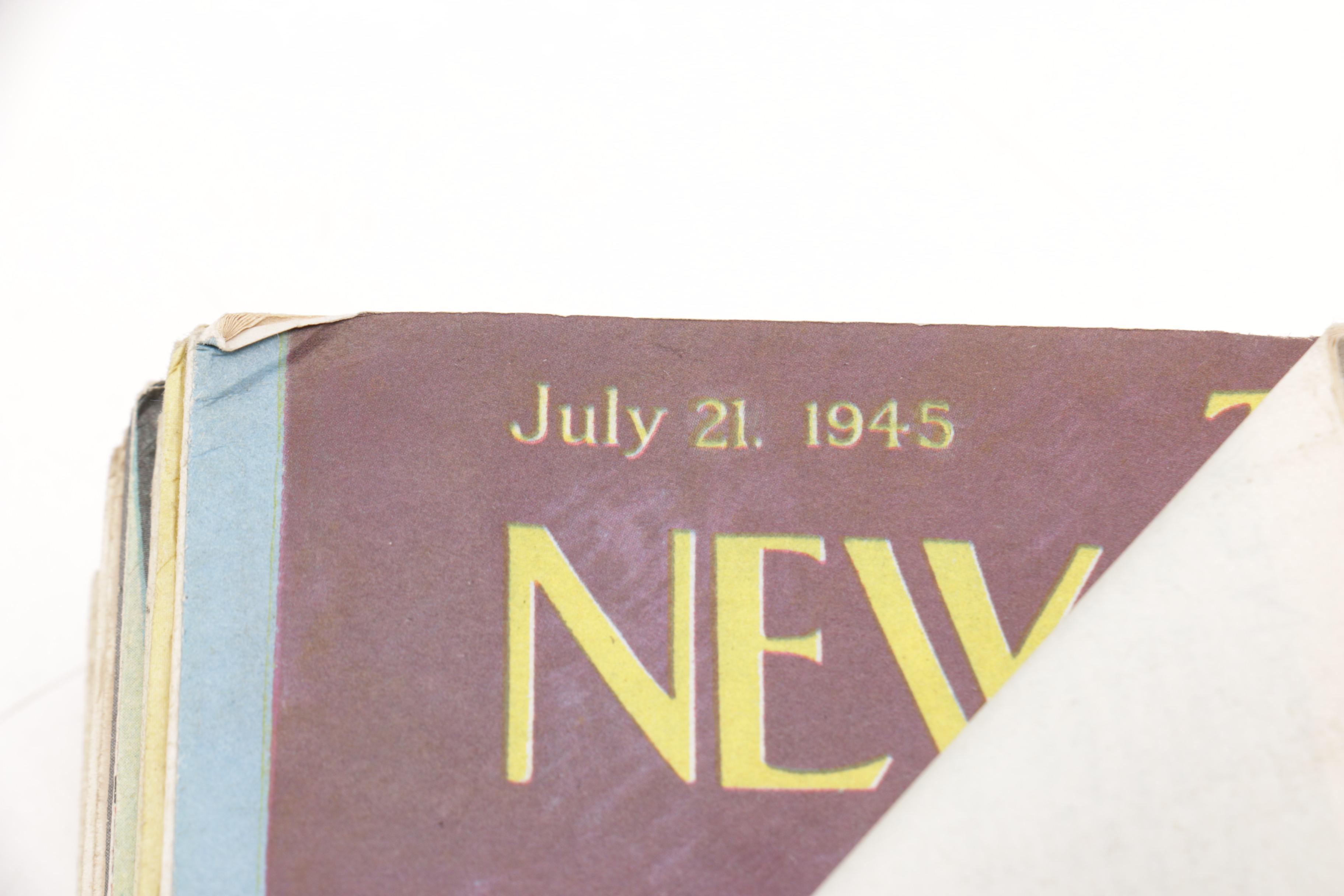 1940s "The New Yorker" Magazines