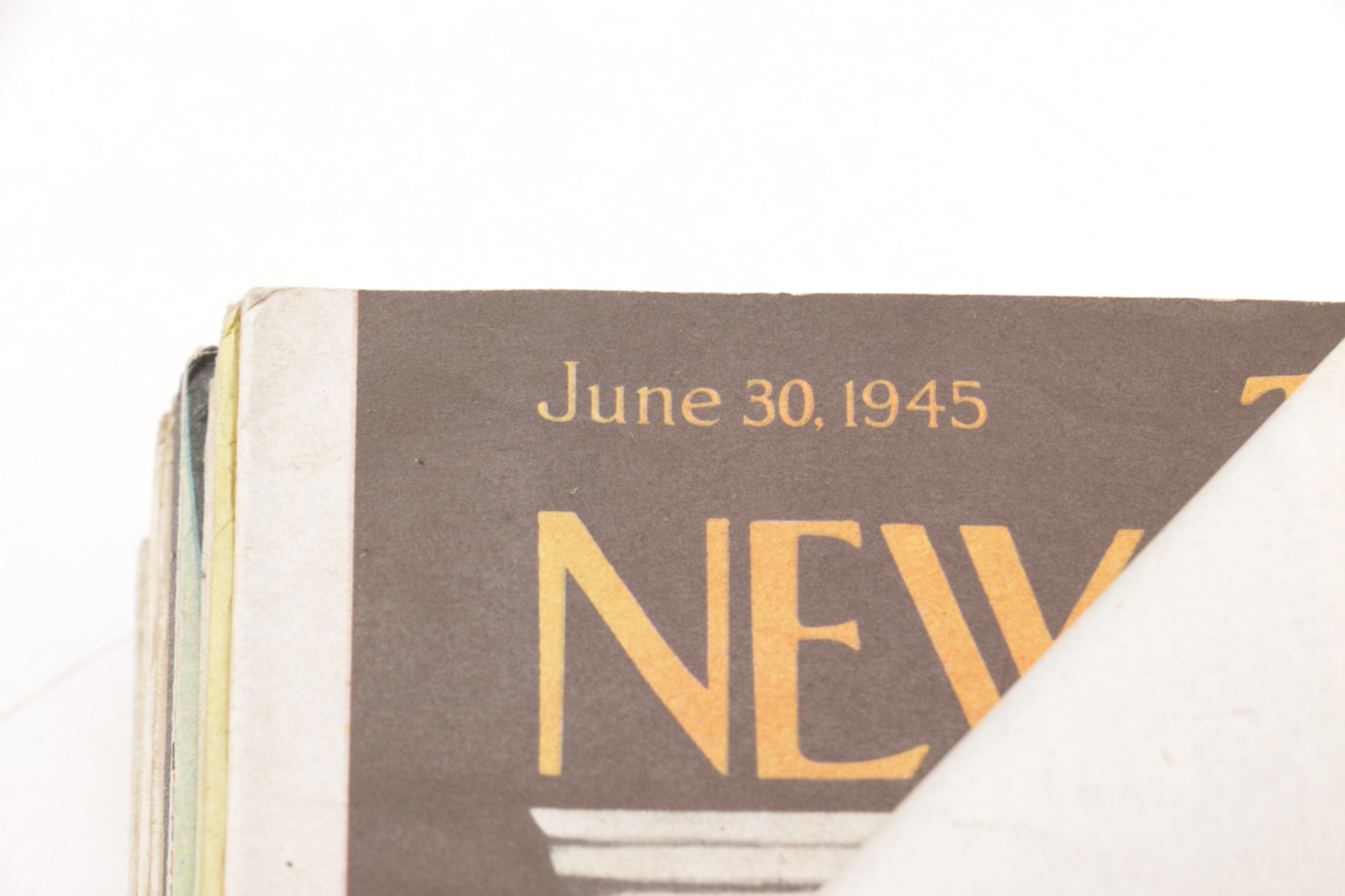 1940s "The New Yorker" Magazines