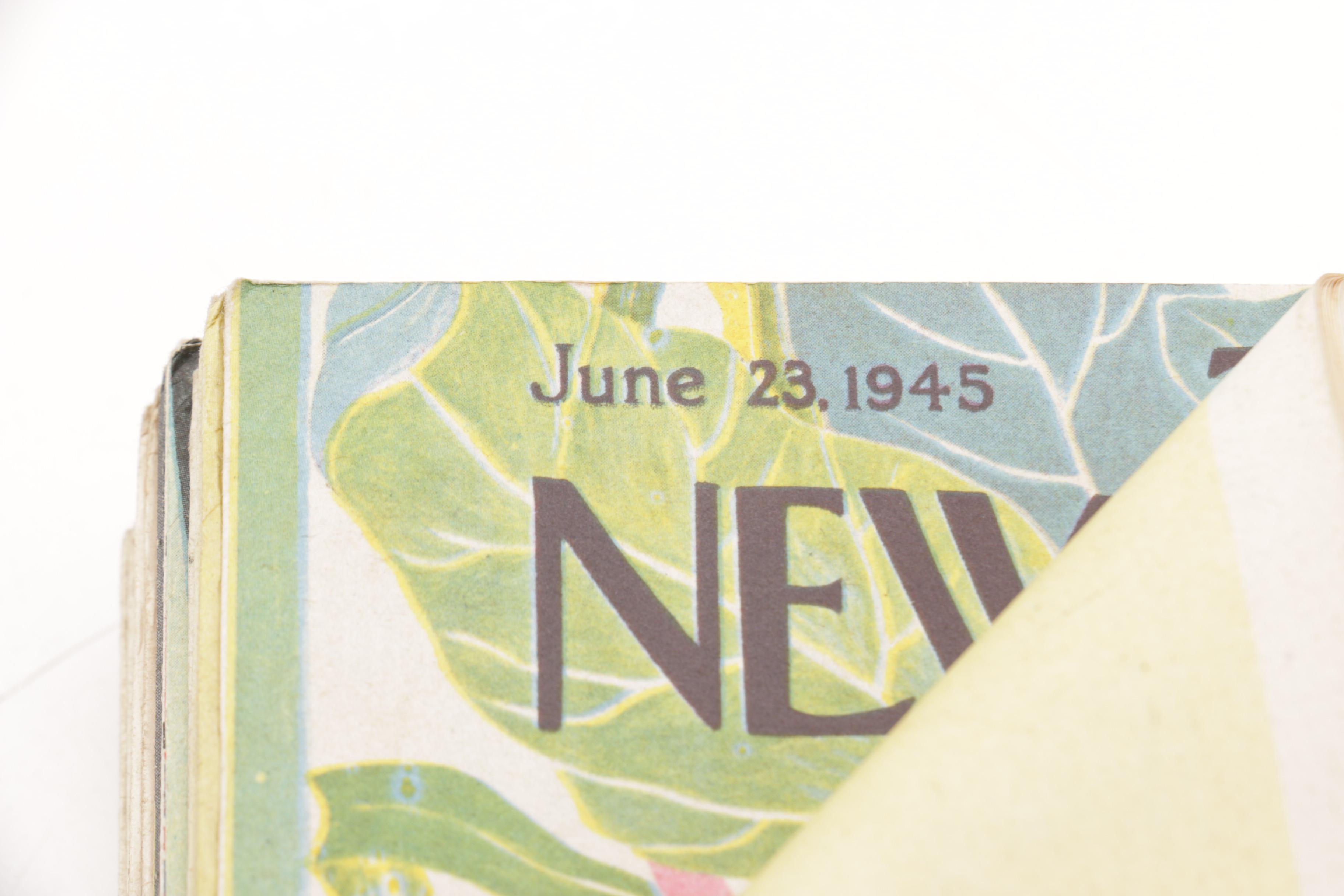 1940s "The New Yorker" Magazines