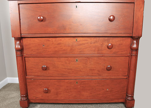 Antique Cherry Empire Chest of Drawers