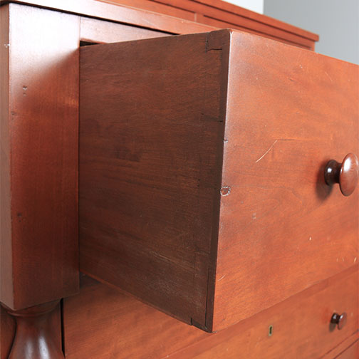 Antique Cherry Empire Chest of Drawers