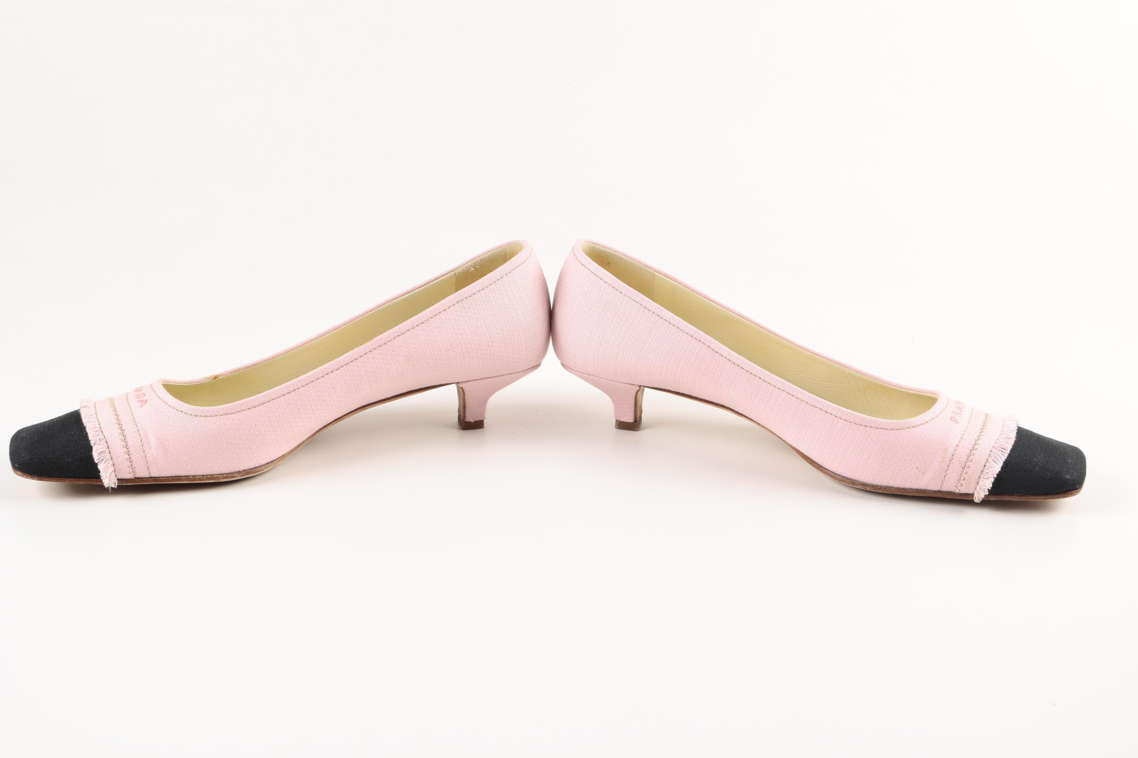 Prada Kitten Heel Pumps