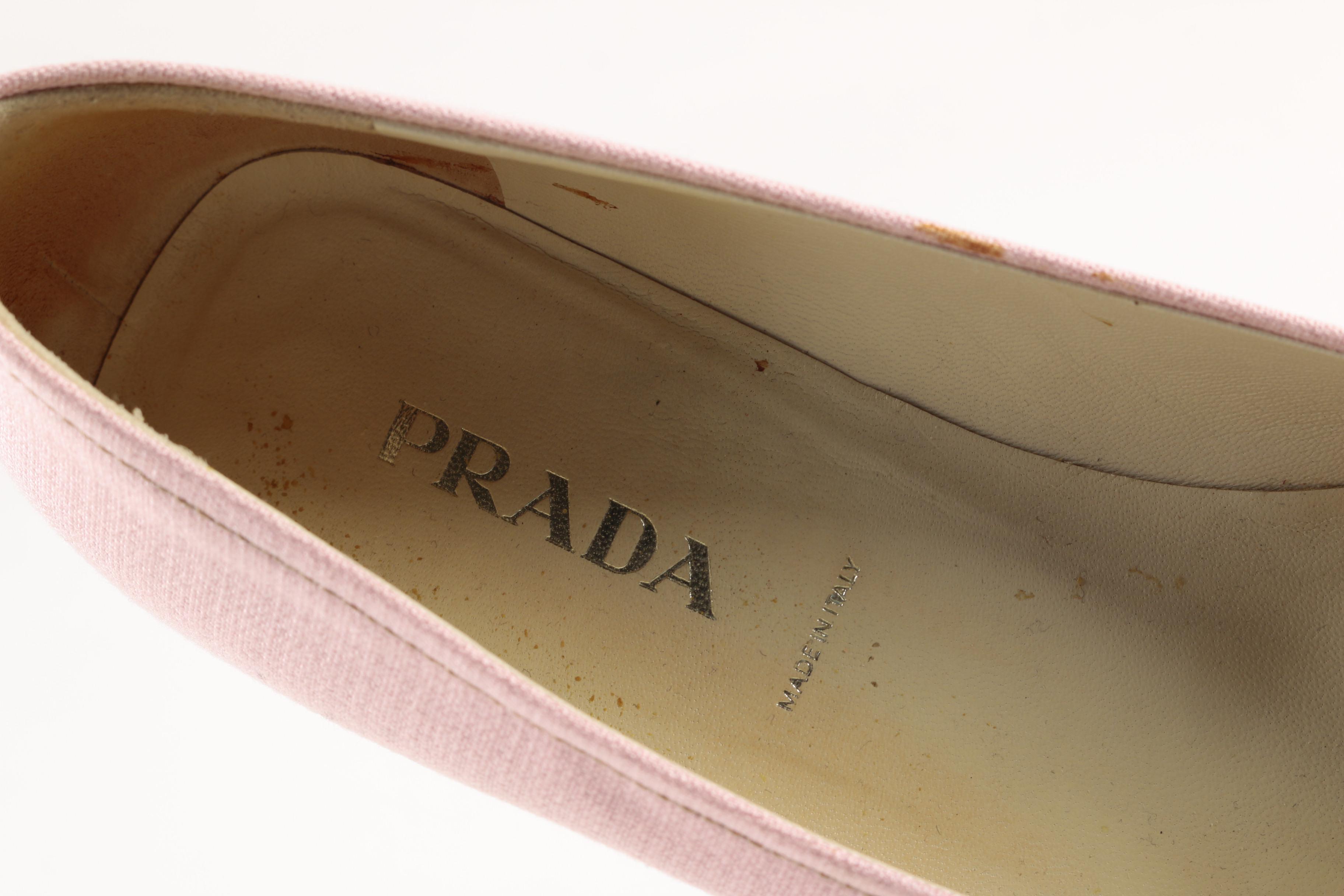 Prada Kitten Heel Pumps