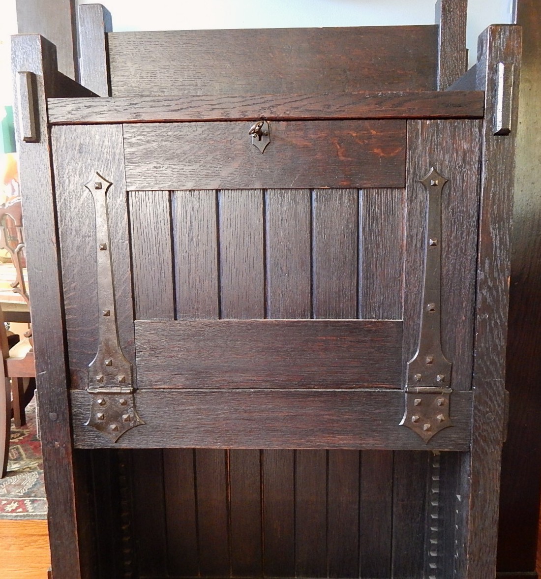 Early Gustav Stickley #518 Signed Writing Desk