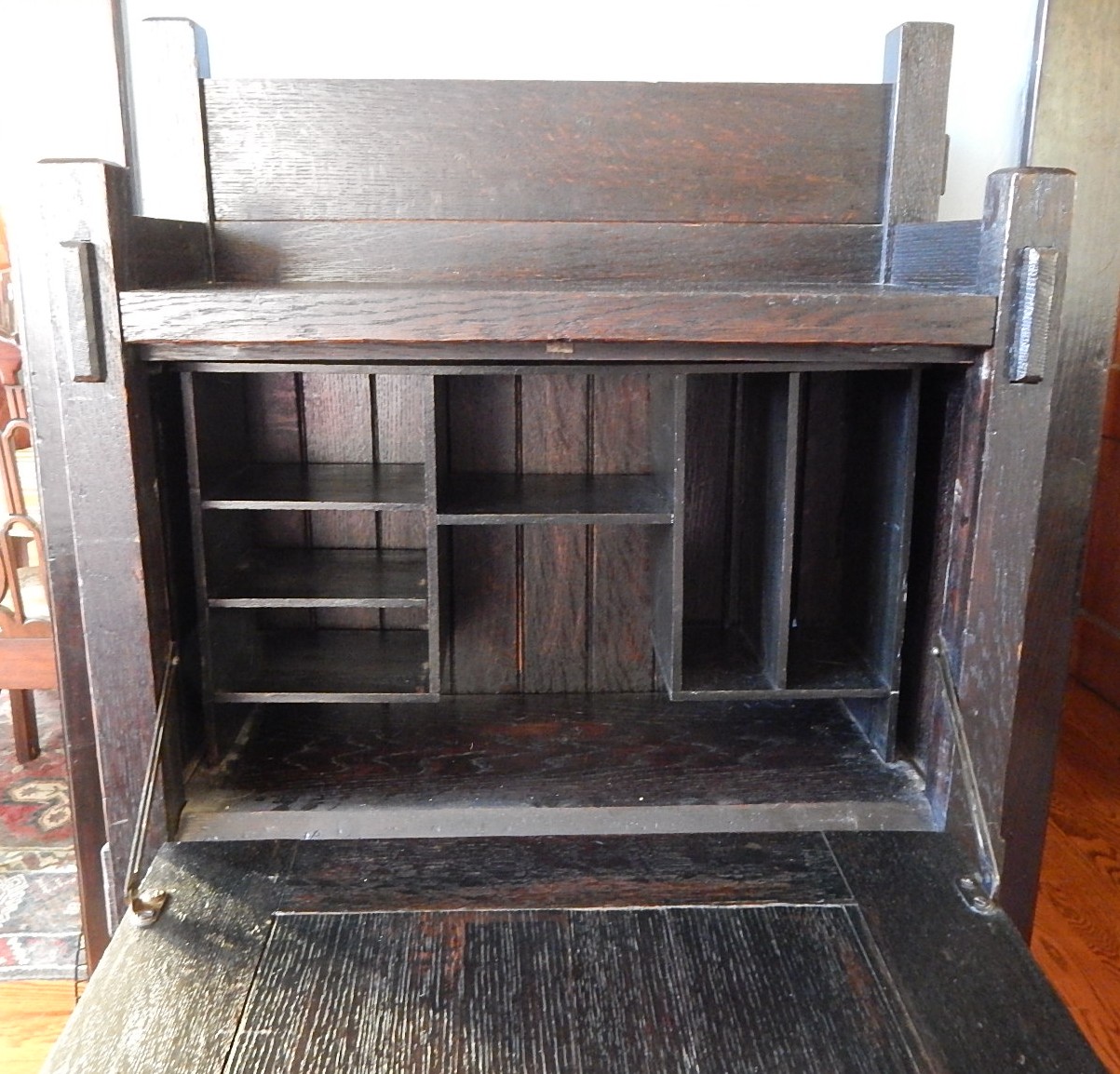 Early Gustav Stickley #518 Signed Writing Desk