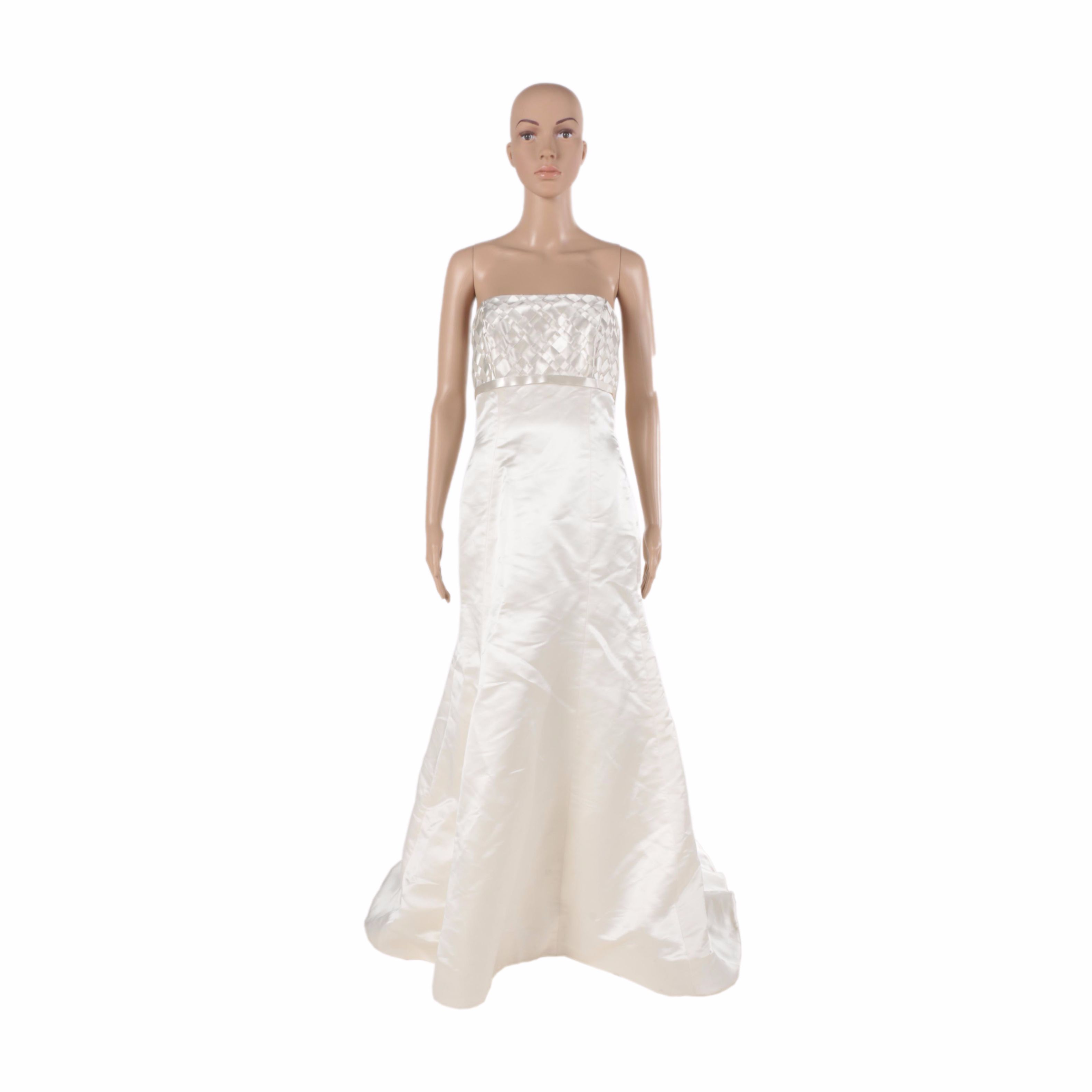 Watters Brides Strapless Wedding Gown
