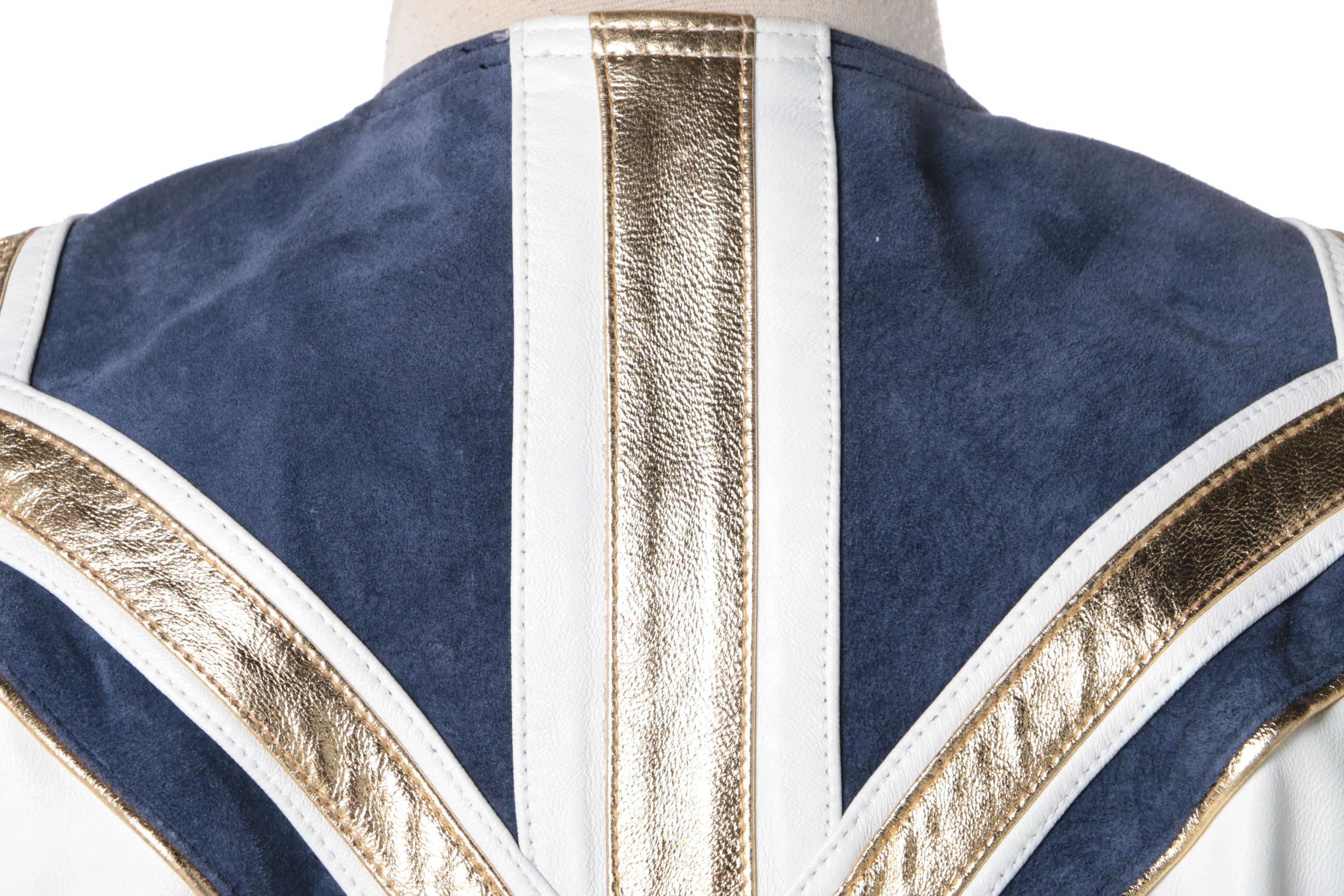 Women's Julian K. White Leather Jacket