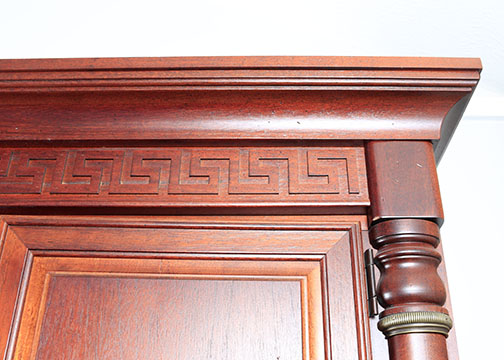 Regency Style Mahogany Wardrobe by Stanley