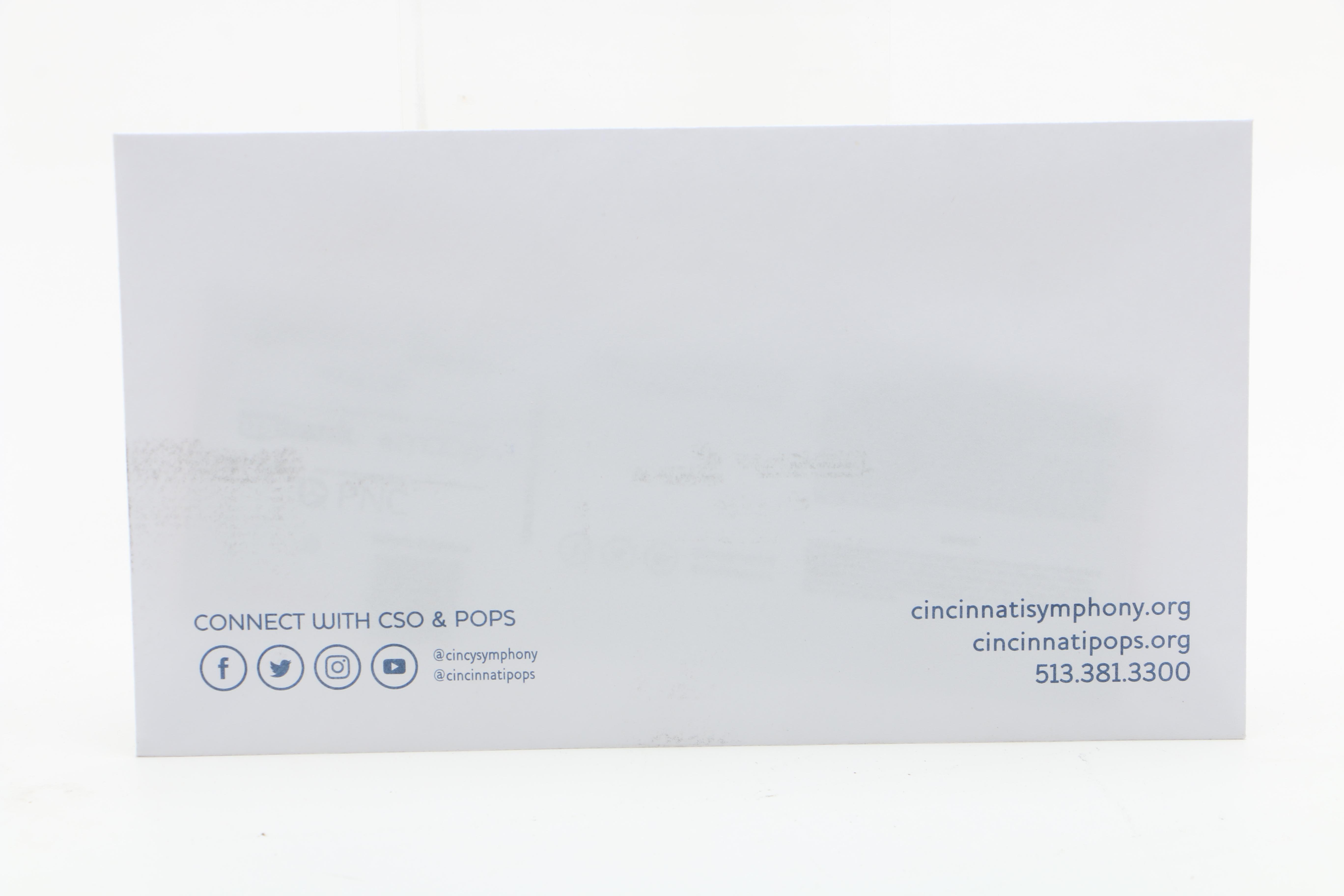 Two Cincinnati Symphony Orchestra Vouchers for Upcoming 2017-2018 Concert