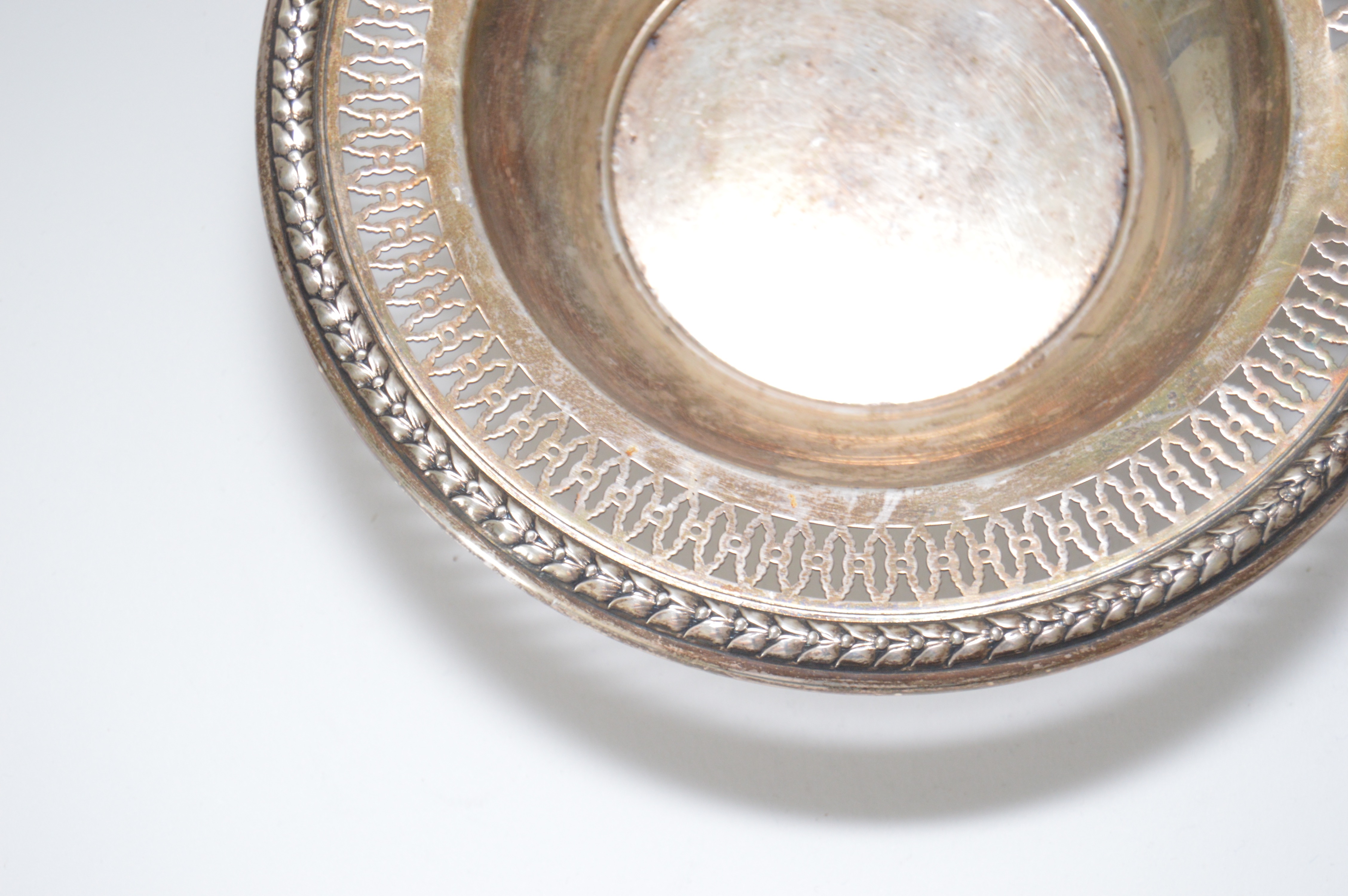 Gorham Sterling Silver Pierced Serving Dish