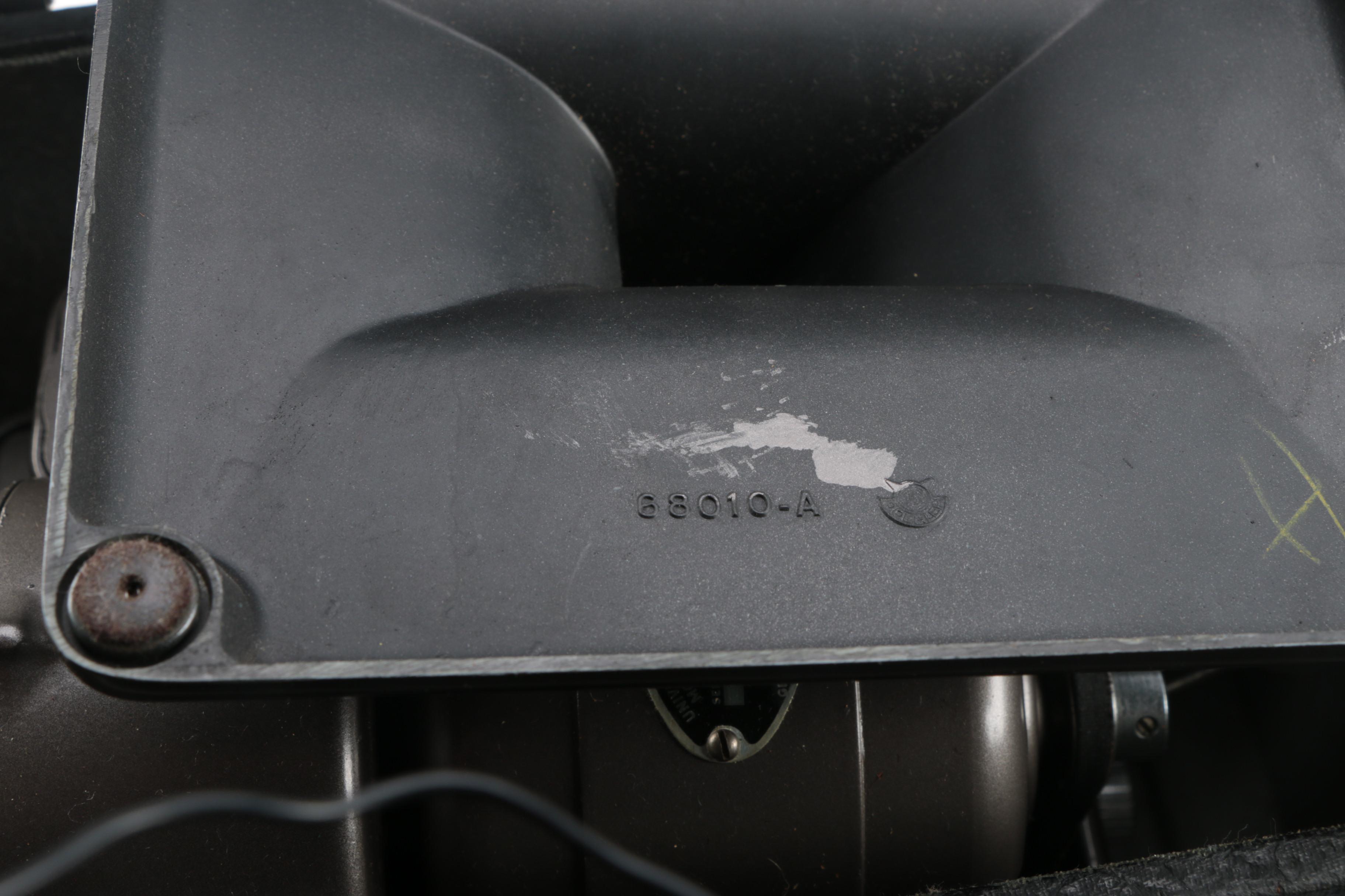 Vintage Cavalier Dual Eight Film Projector and 45 rpm Records