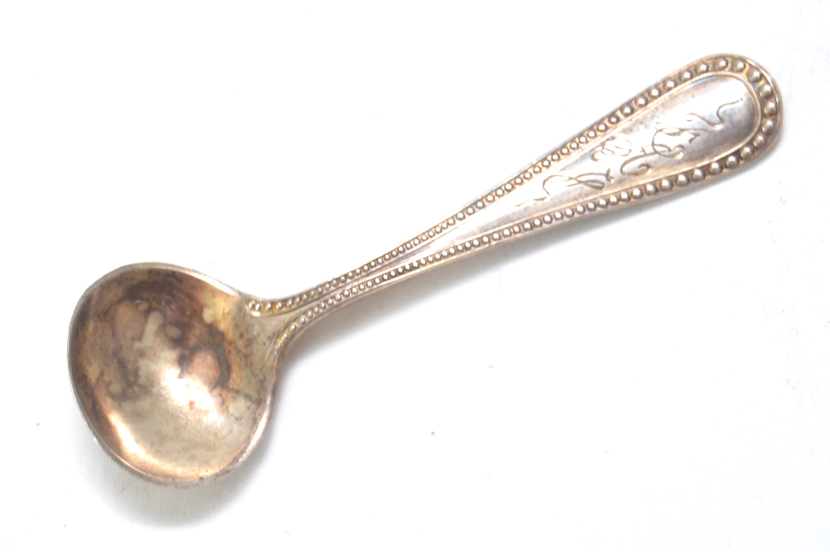 Sterling Silver Salt Cellars with Salt Spoons