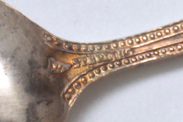 Sterling Silver Salt Cellars with Salt Spoons