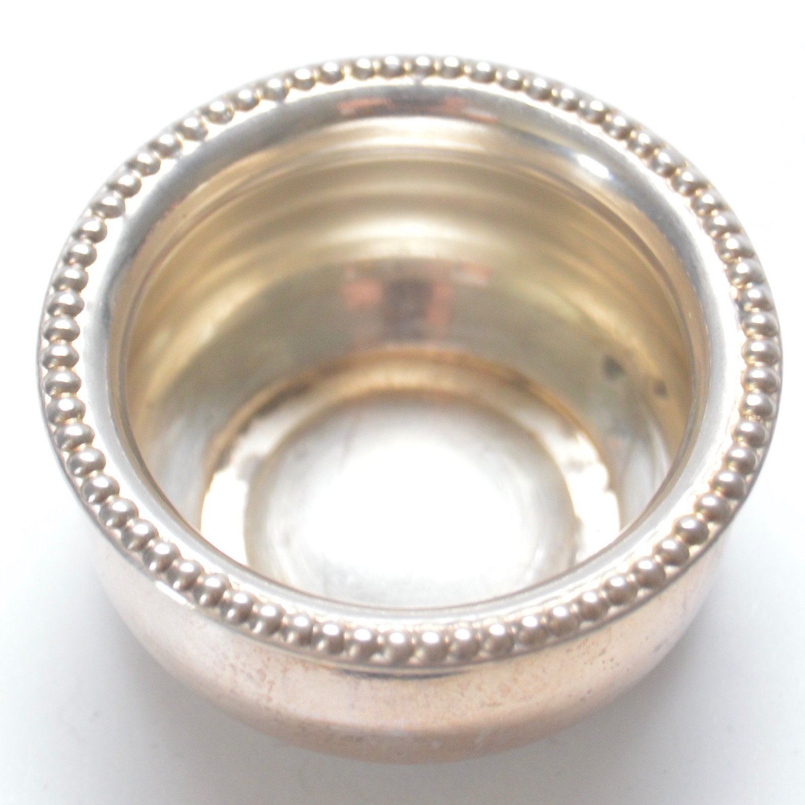 Sterling Silver Salt Cellars with Salt Spoons