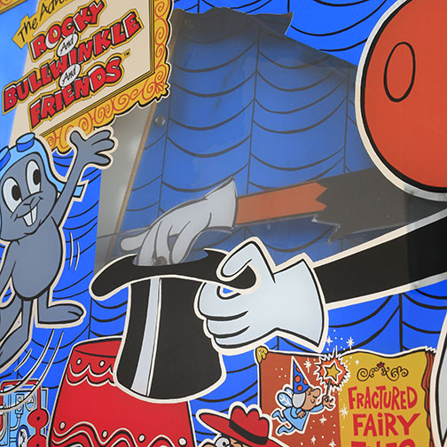 Rocky and Bullwinkle Pinball Machine