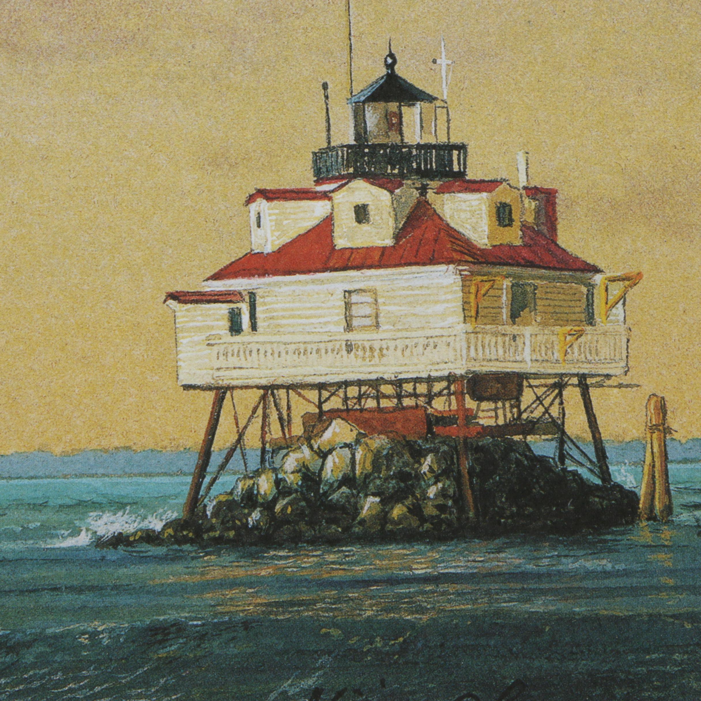 James Y. Kinnett Artist Proof Print After Maryland Waterfowl Stamp Illustration