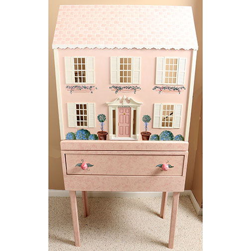 Hand Painted Doll House
