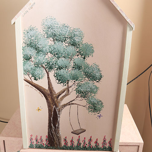 Hand Painted Doll House
