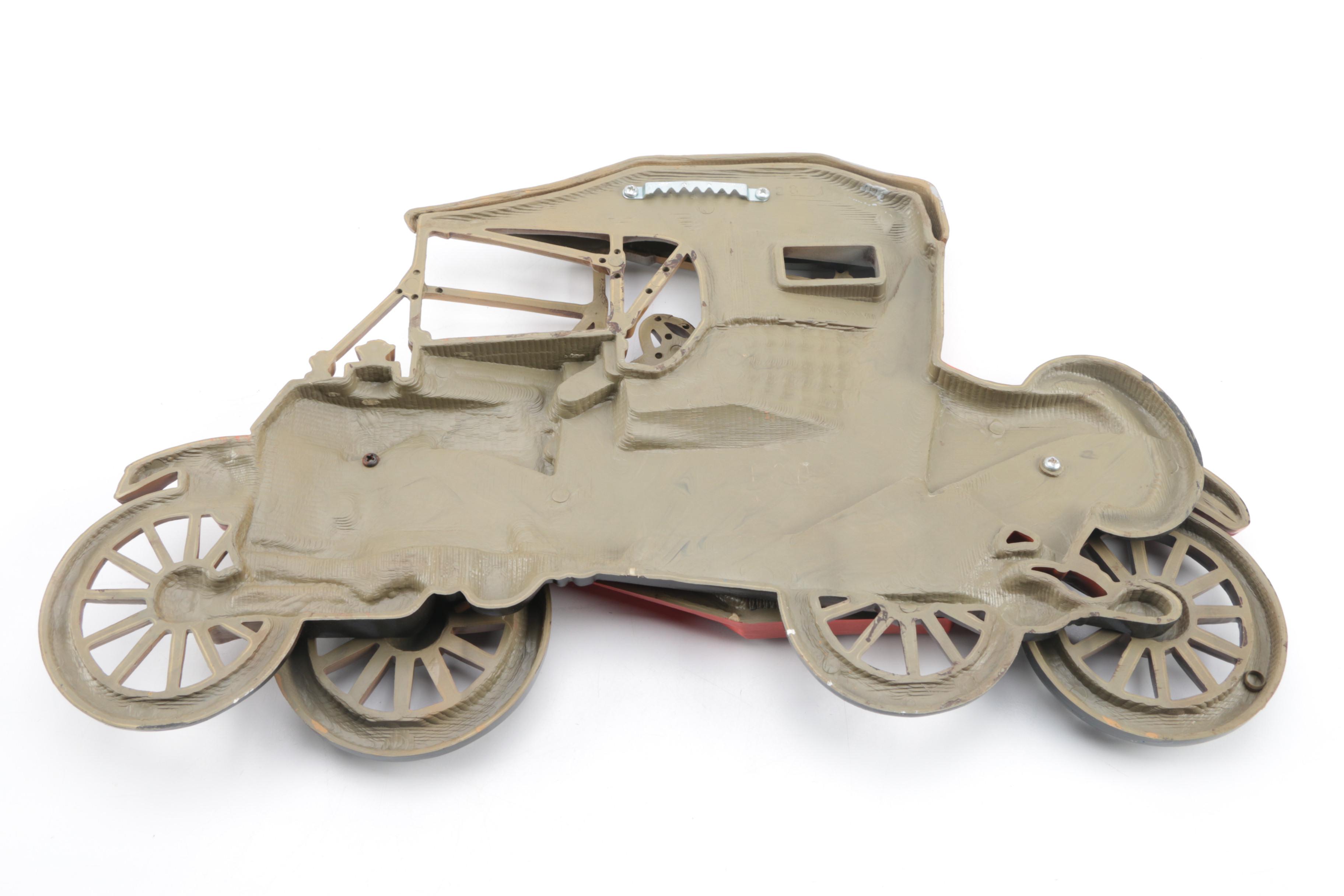 Vintage Burwood Antique Car Wall Plaques