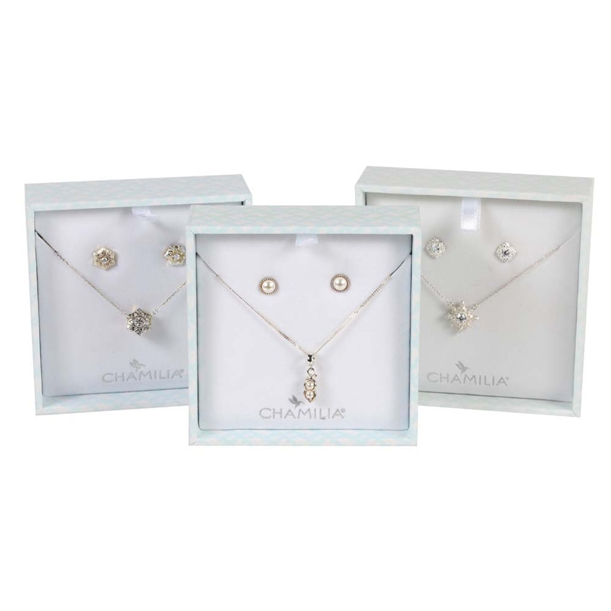 Chamilia Sterling Silver Jewelry Sets