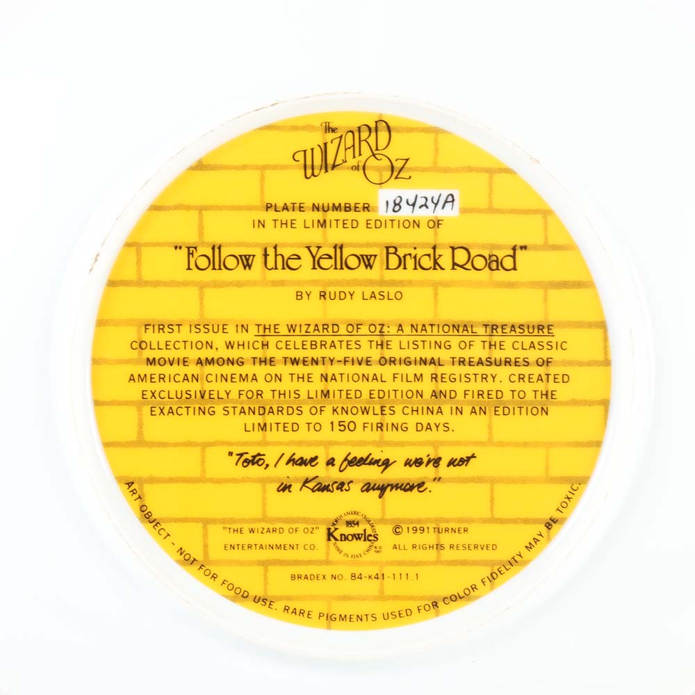 "Wizard of Oz" Collector Plates