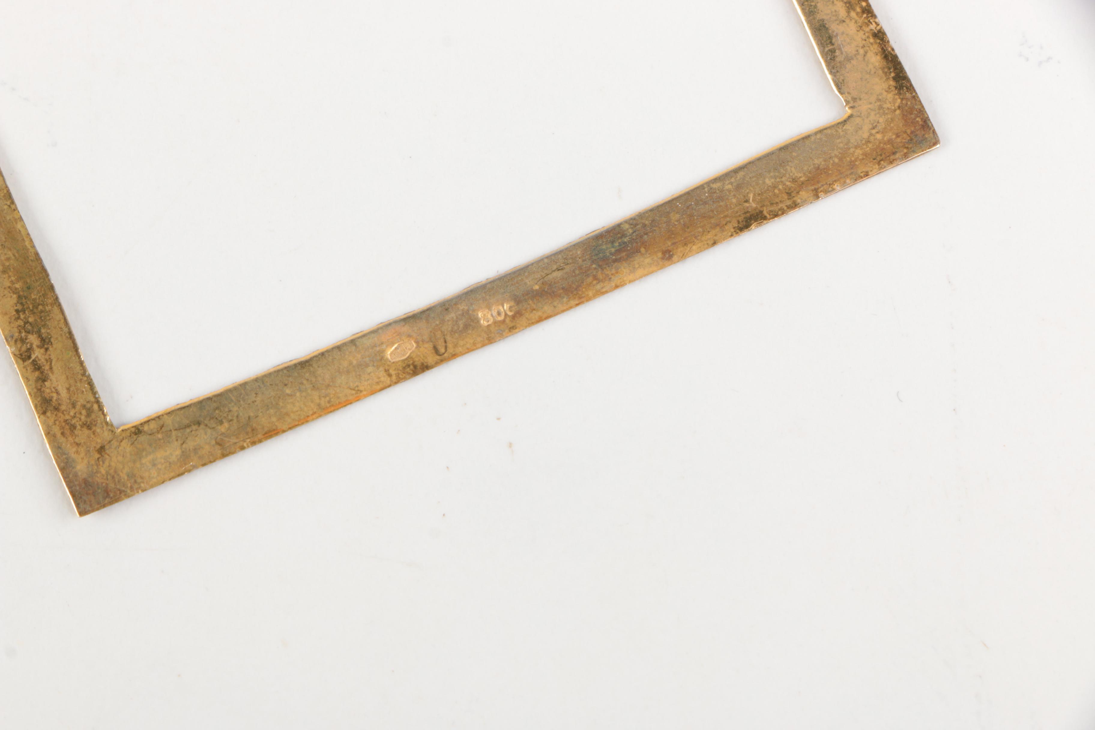 Vintage Italian 800 Silver and Enamel Case