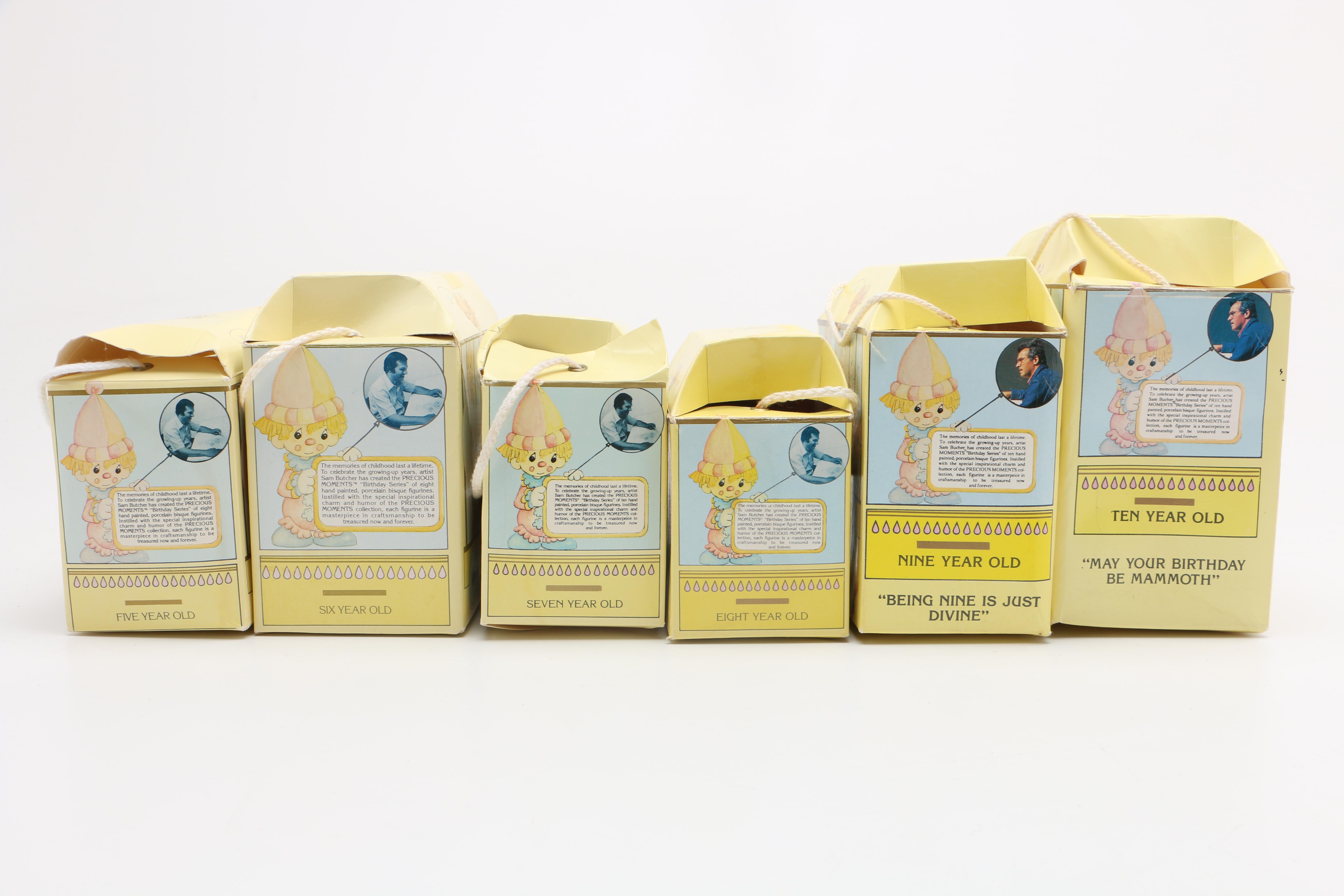 Precious Moment Birthday Series Figurines