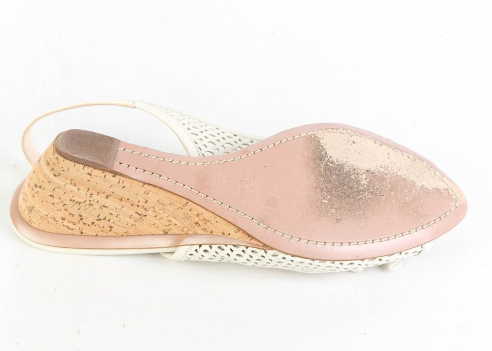Women's Prada Slingback Wedges