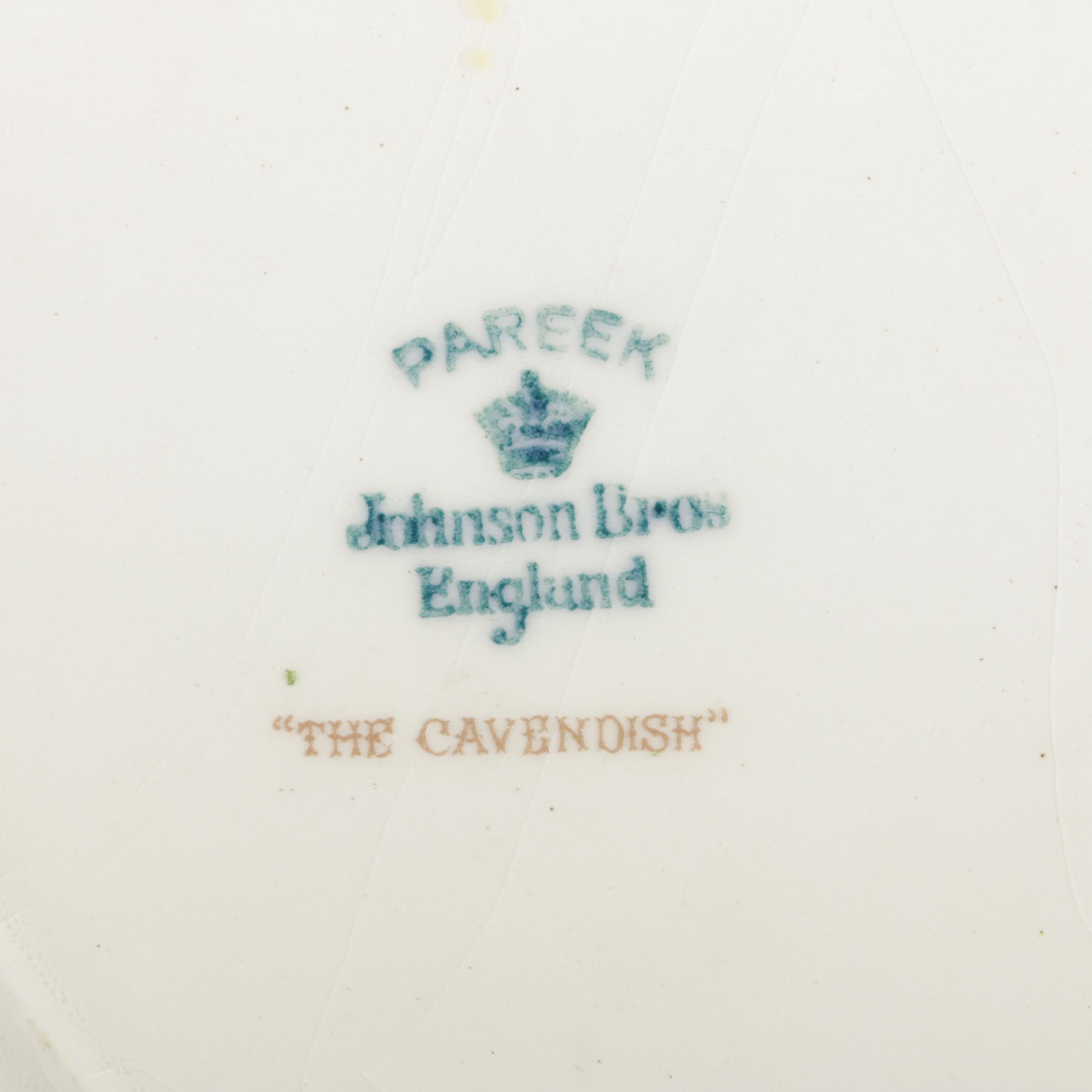 Antique and Vintage Porcelain Plates Including Haviland